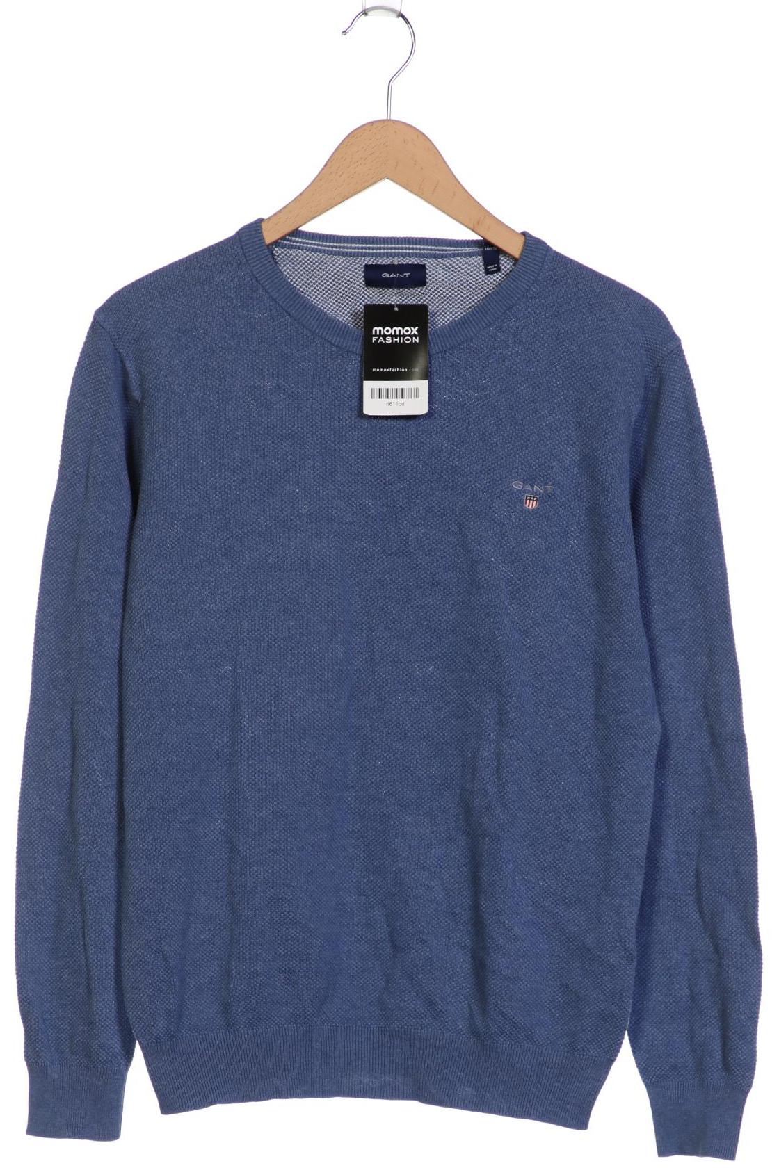 

Gant Herren Pullover, blau, Gr. 48