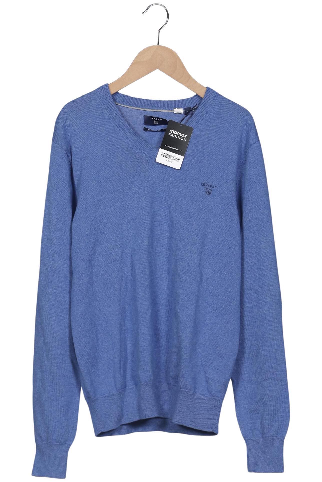 

Gant Herren Pullover, blau, Gr. 46