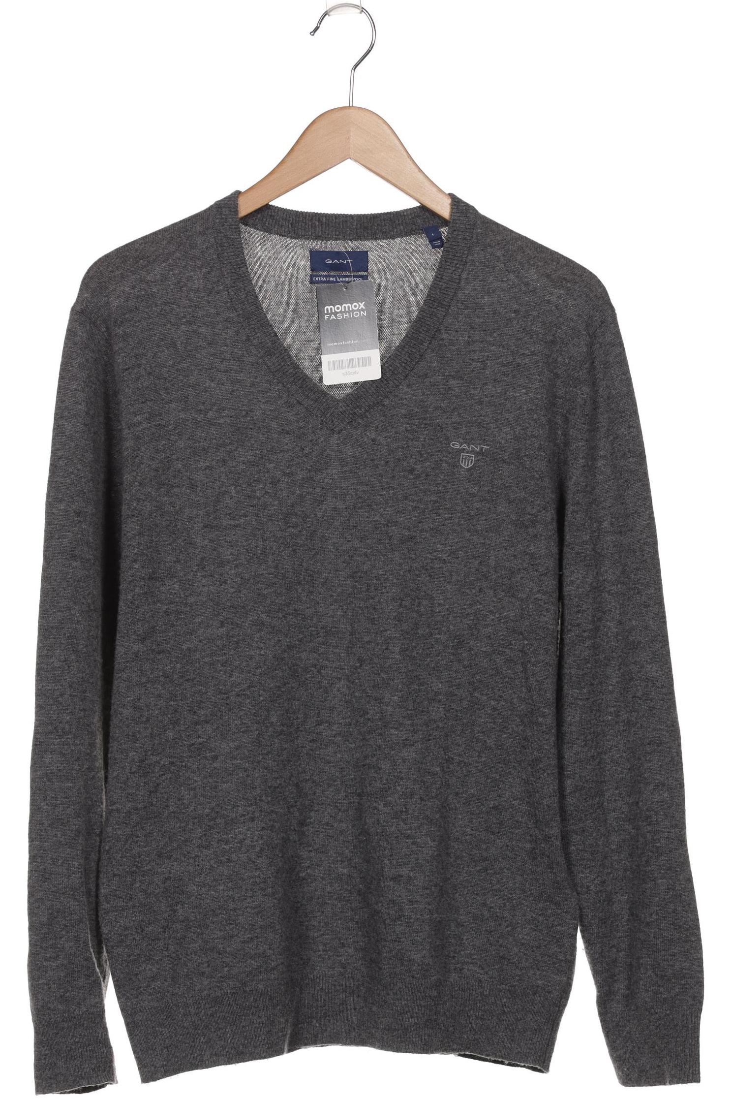 

Gant Herren Pullover, grau, Gr. 52