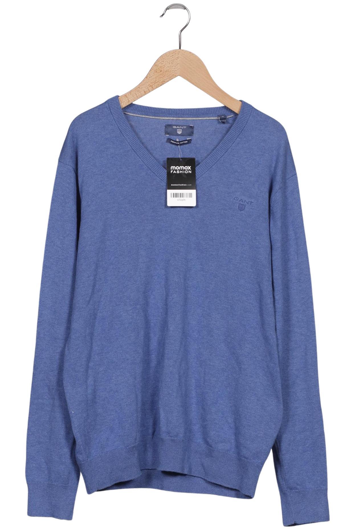 

Gant Herren Pullover, blau, Gr. 48