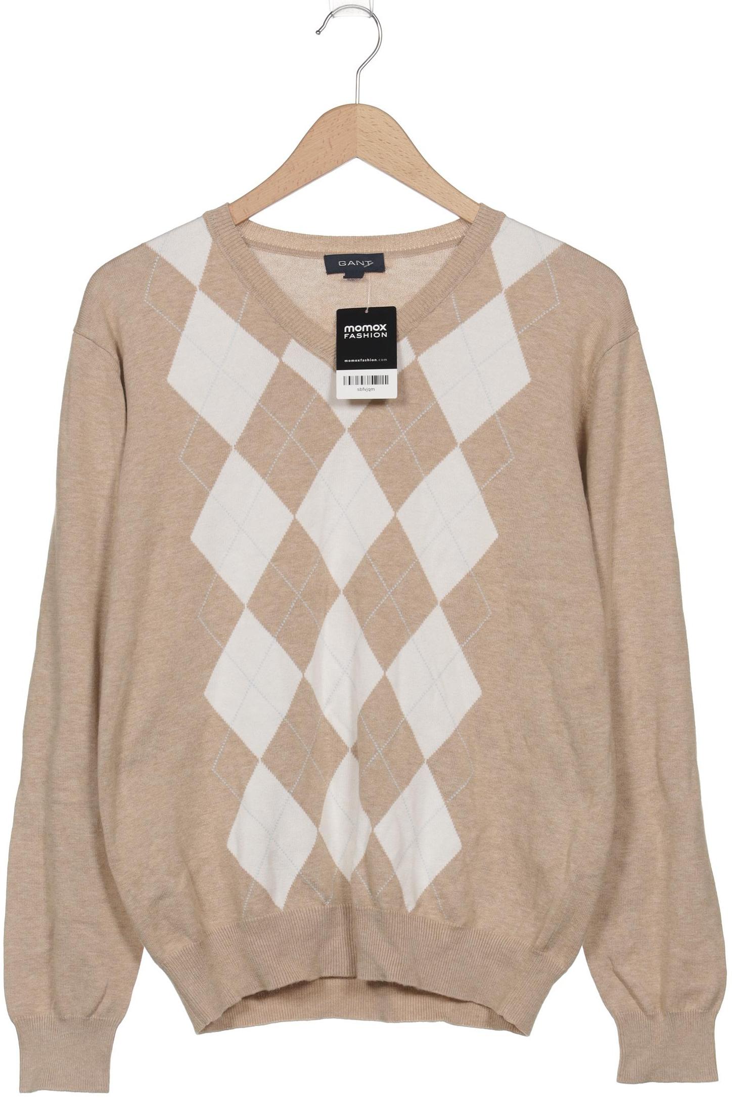 

Gant Herren Pullover, beige, Gr. 48