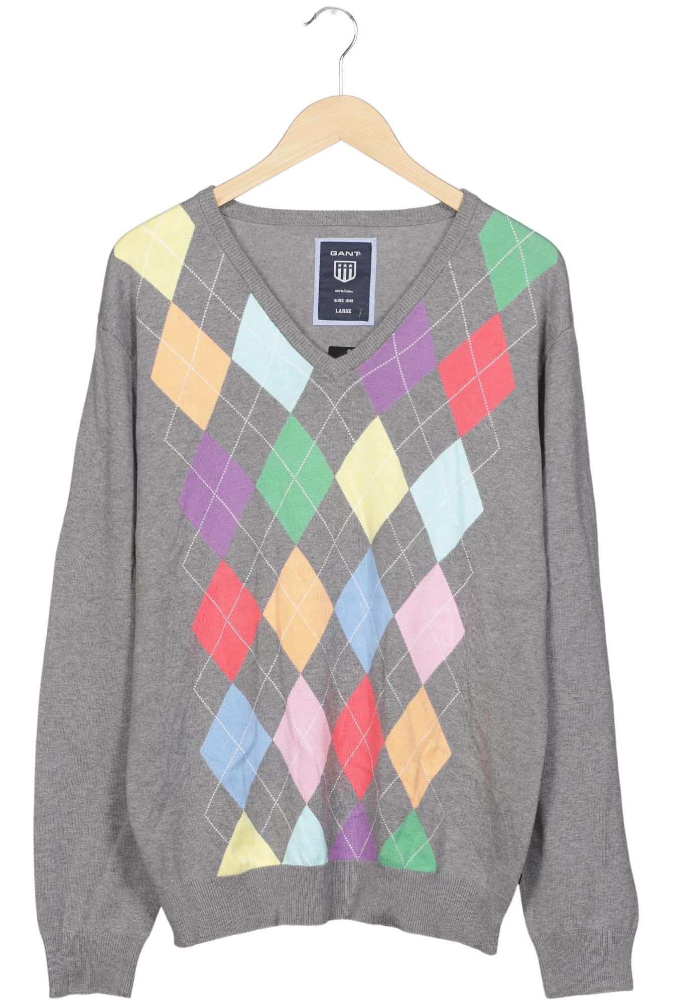 

Gant Herren Pullover, grau, Gr. 52