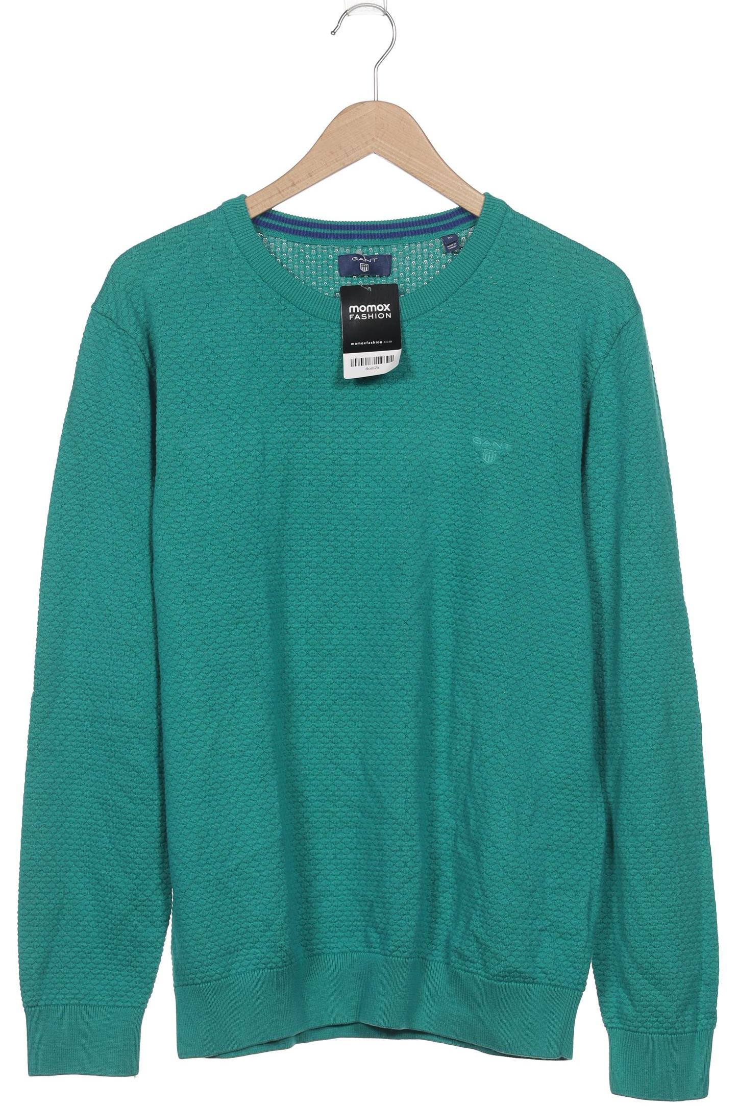 

Gant Herren Pullover, türkis, Gr. 54