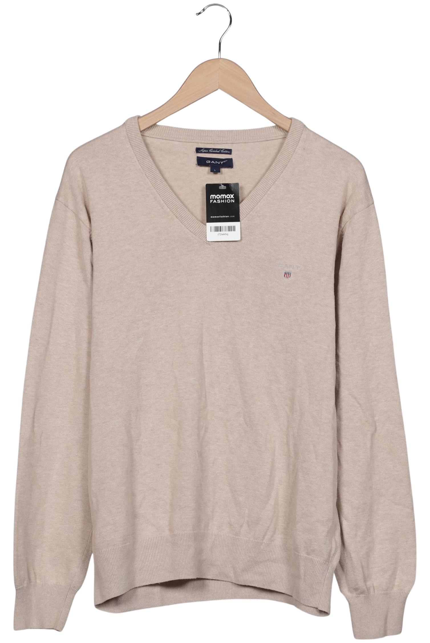 

Gant Herren Pullover, beige, Gr. 52