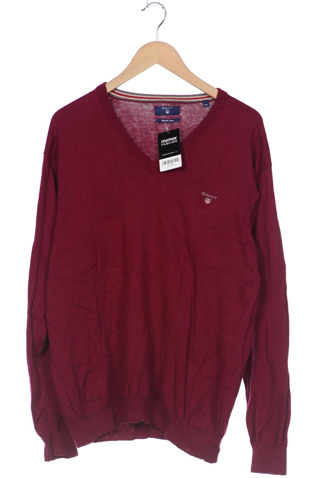 

Gant Herren Pullover, bordeaux, Gr. 56