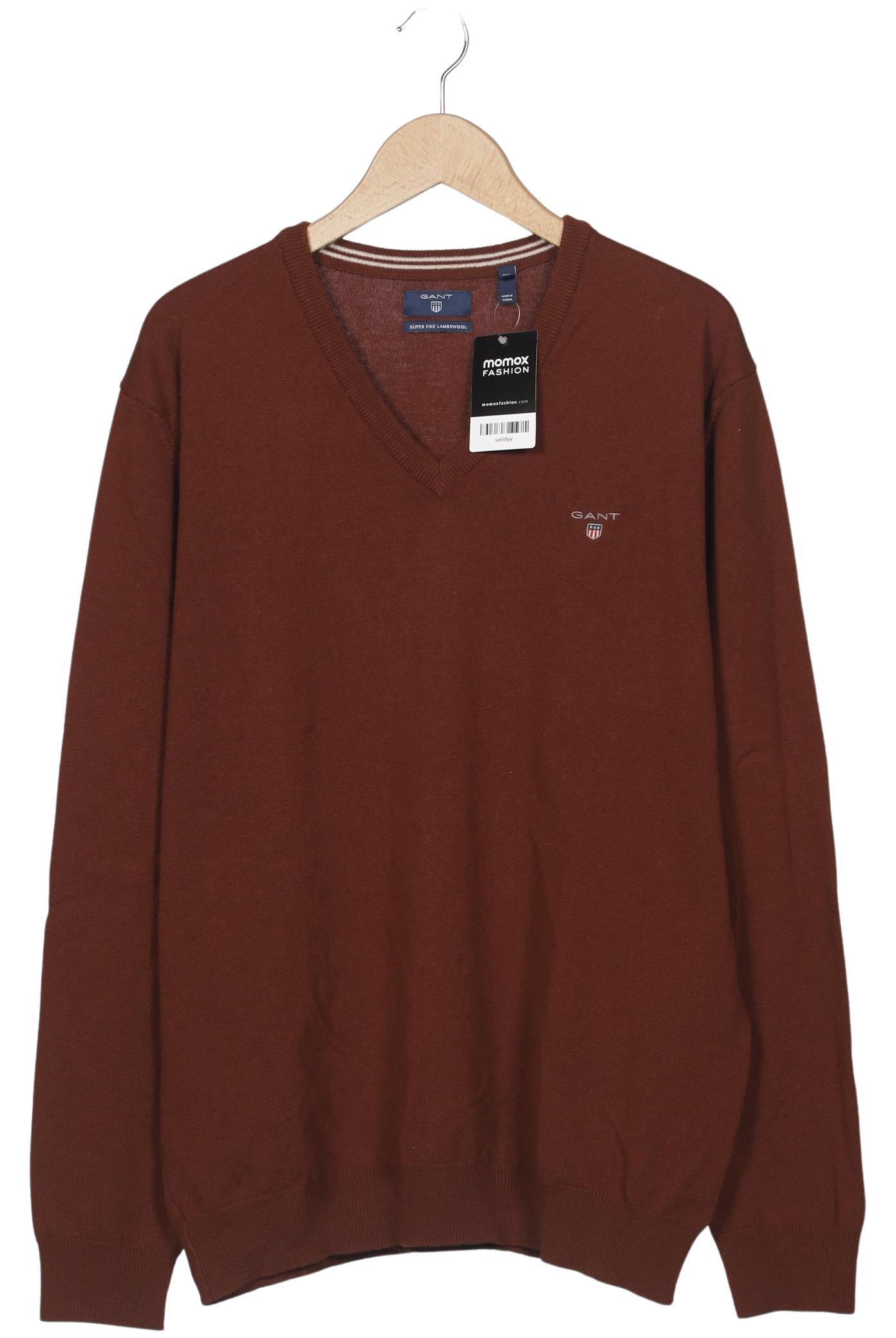 

Gant Herren Pullover, braun, Gr. 56