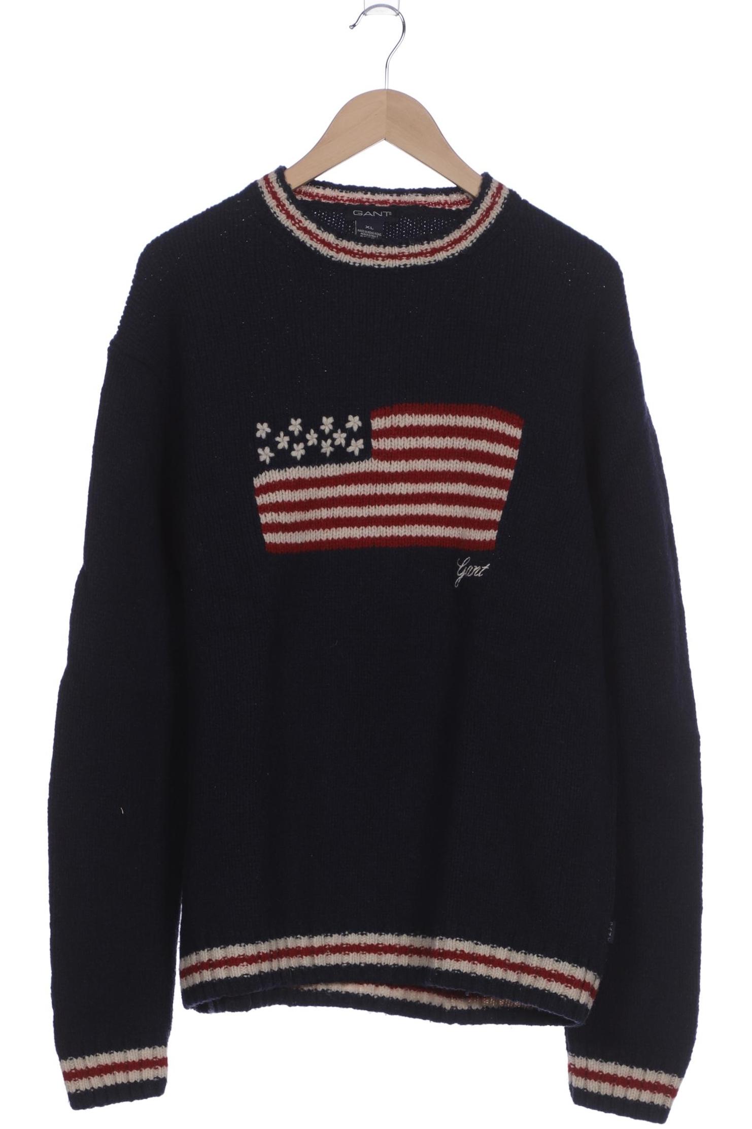 

Gant Herren Pullover, blau, Gr. 54