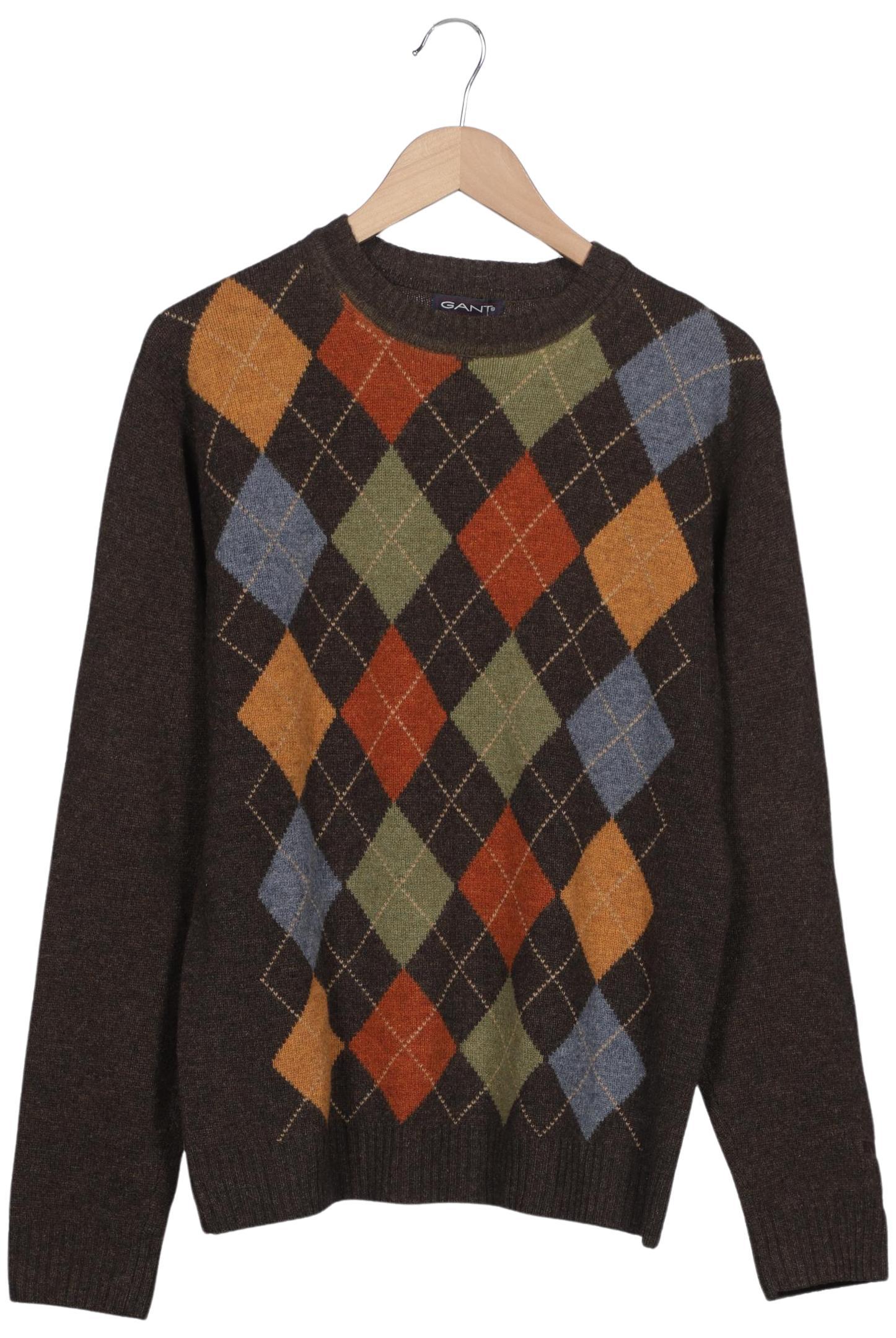 

Gant Herren Pullover, braun, Gr. 48