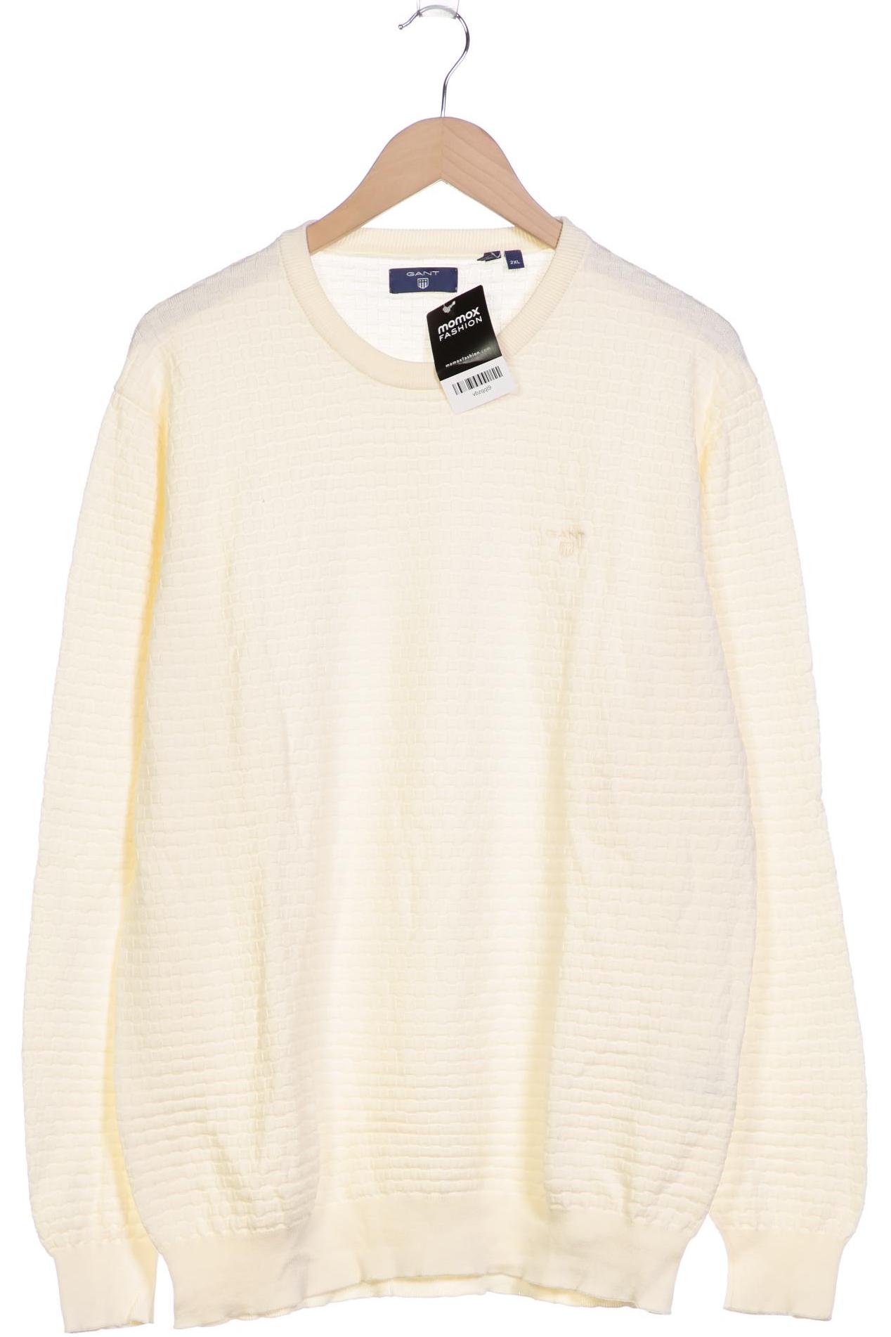 

Gant Herren Pullover, cremeweiß, Gr. 56