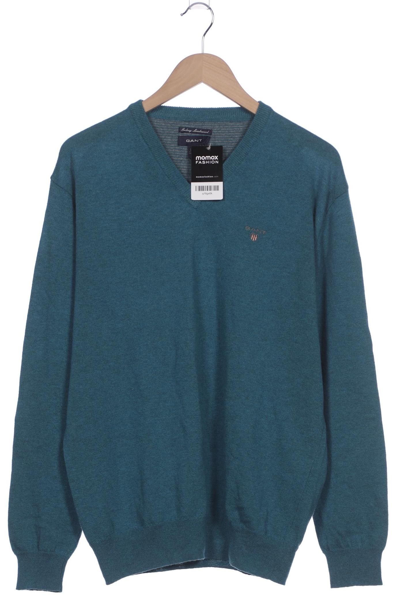 Thumbnail - Gant Herren Pullover, türkis, Gr. 56