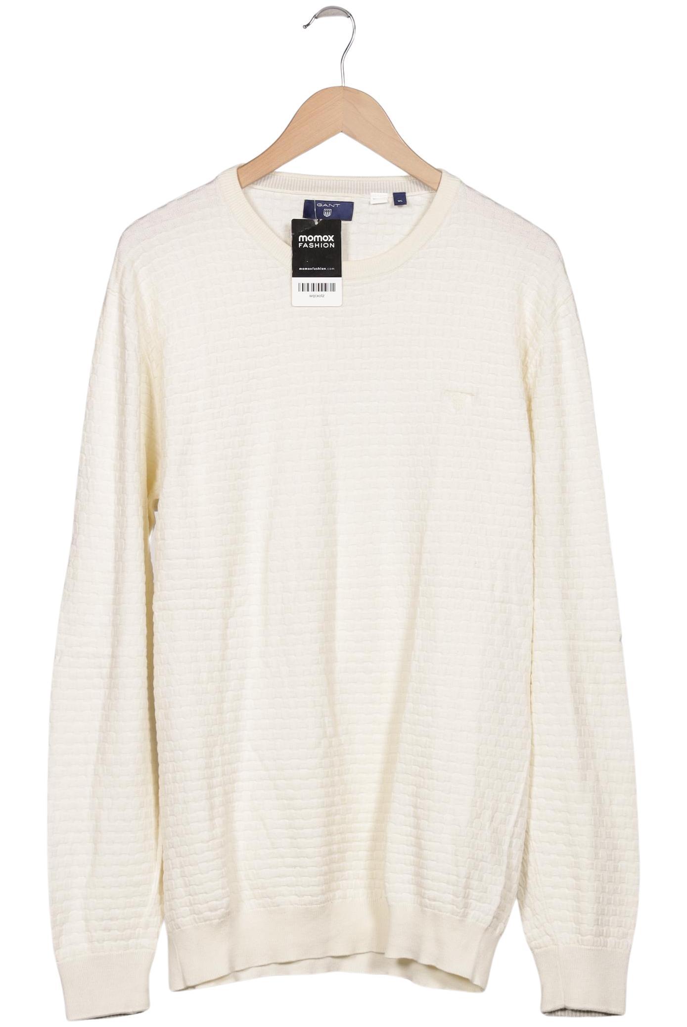 Thumbnail - Gant Herren Pullover, cremeweiß, Gr. 54