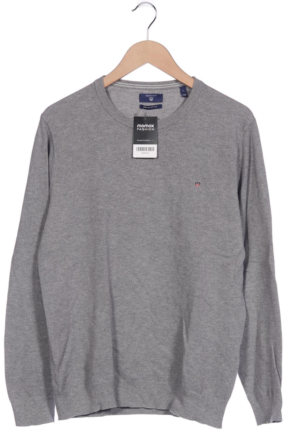 

Gant Herren Pullover, grau, Gr. 52
