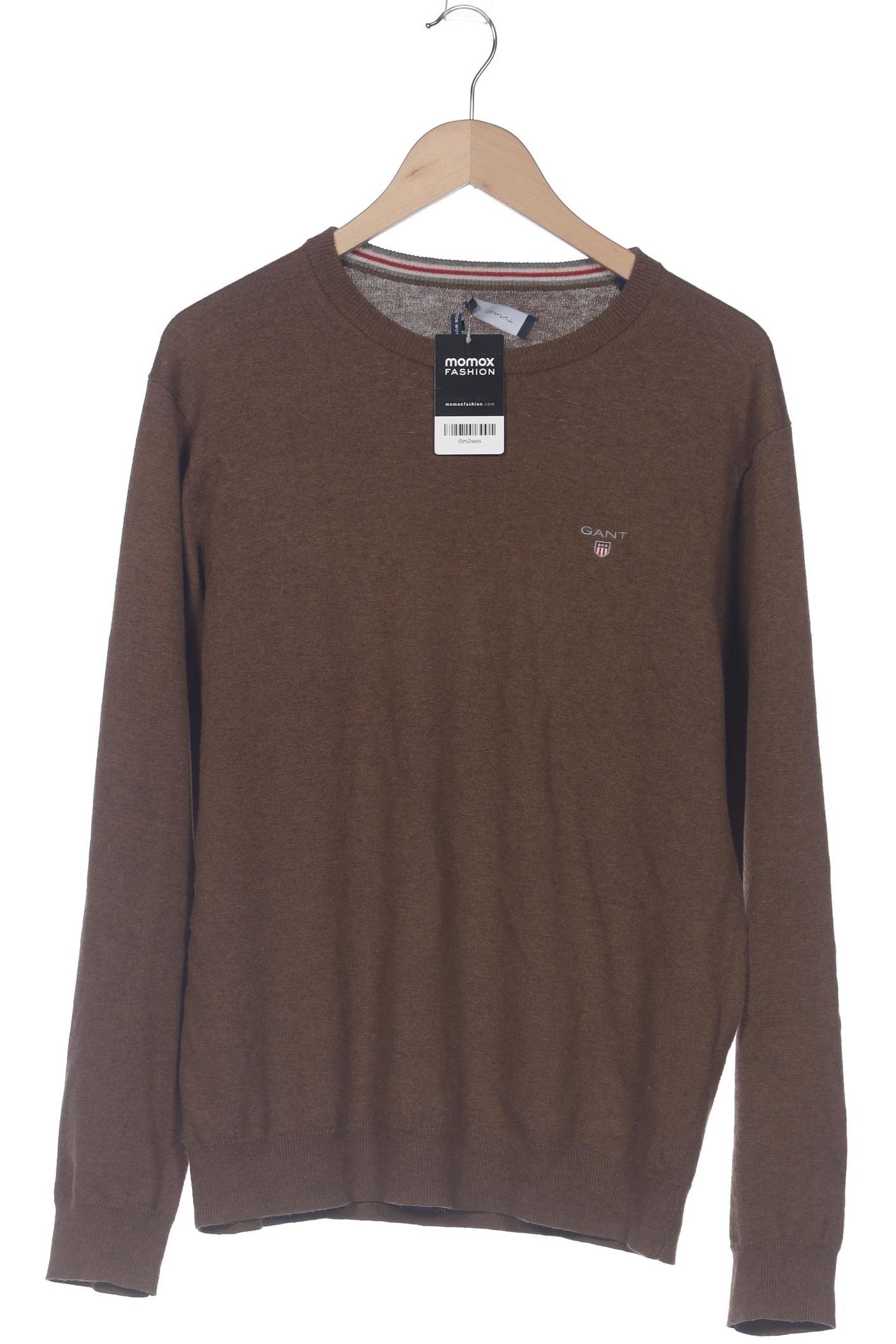 

Gant Herren Pullover, braun, Gr. 48
