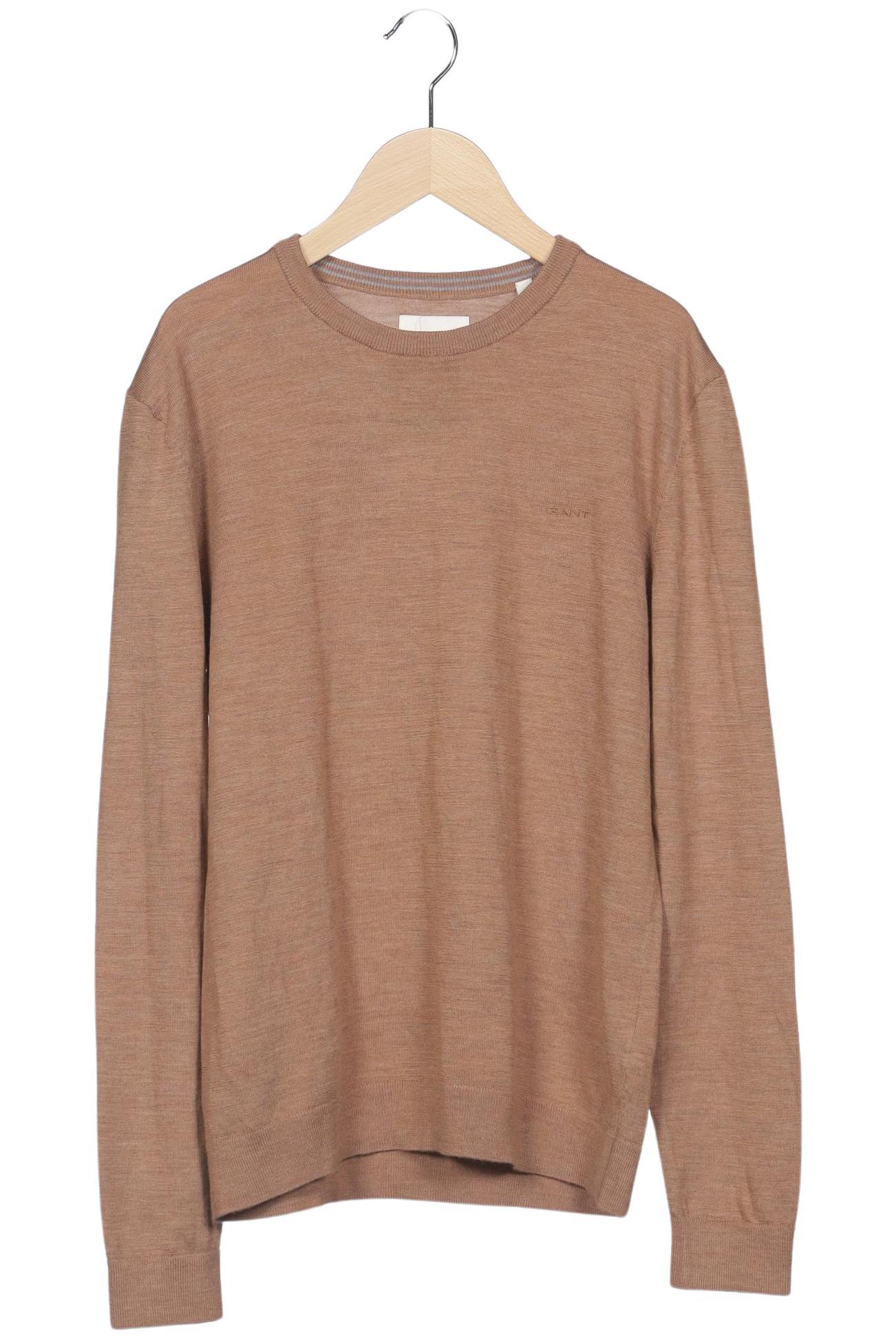 

Gant Herren Pullover, braun, Gr. 48