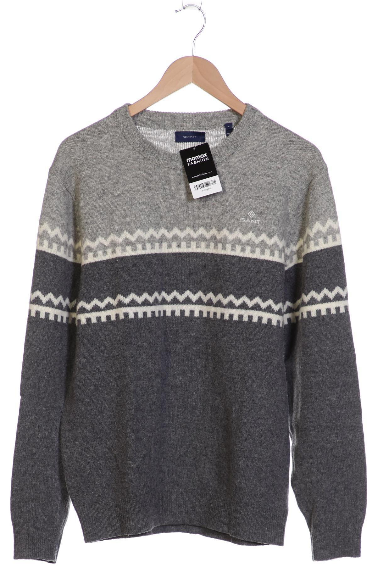 

GANT Herren Pullover, grau