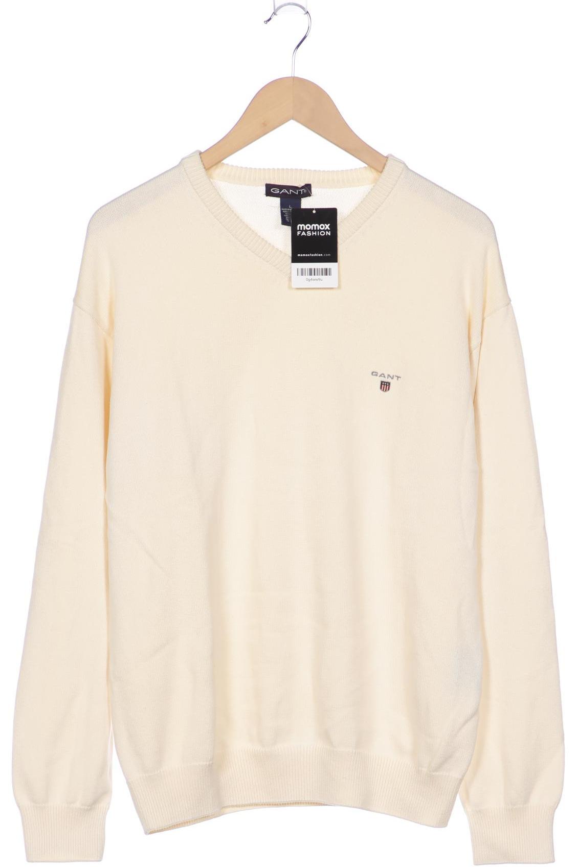 

Gant Herren Pullover, cremeweiß, Gr. 52