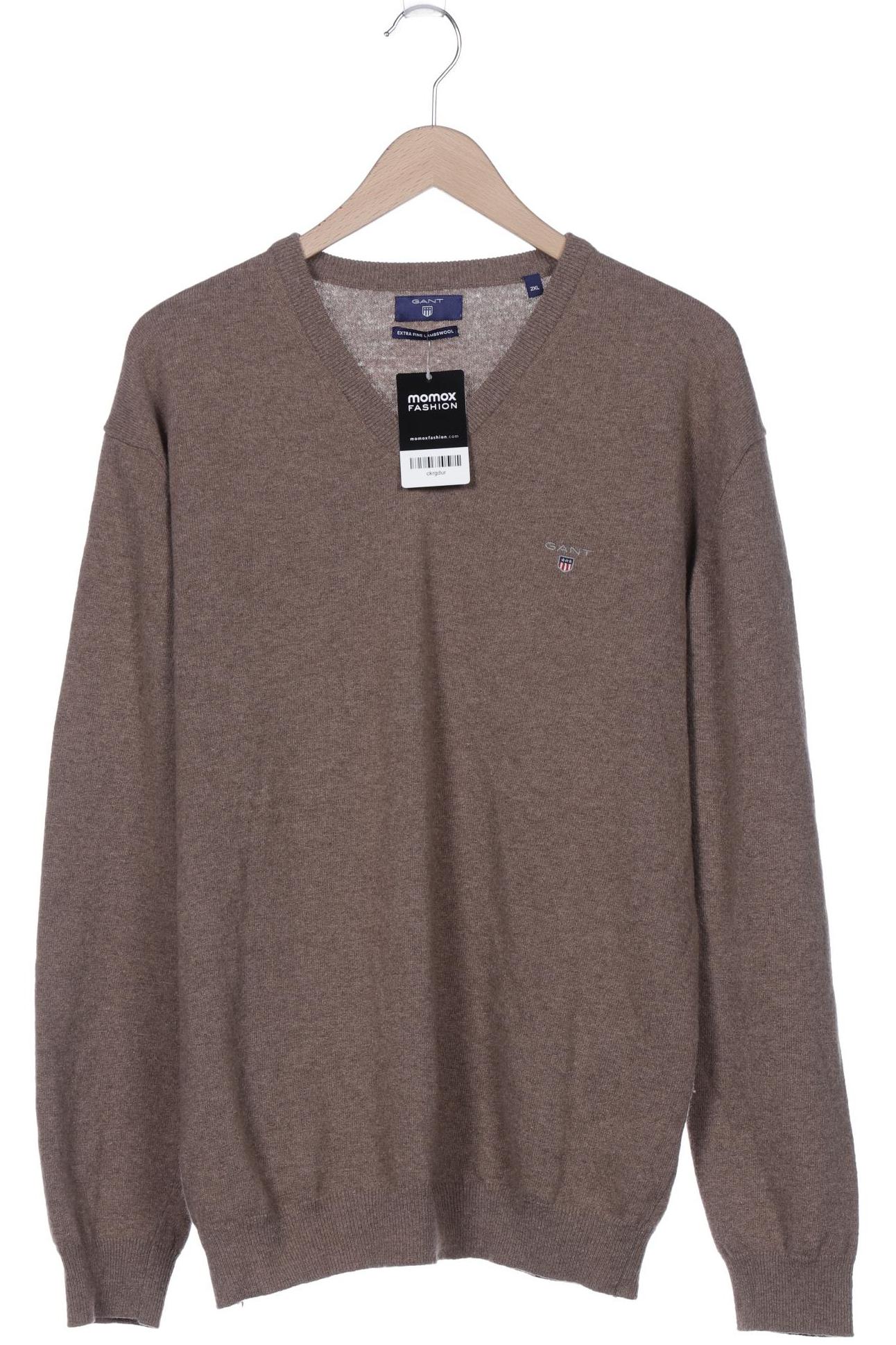 

Gant Herren Pullover, braun, Gr. 56
