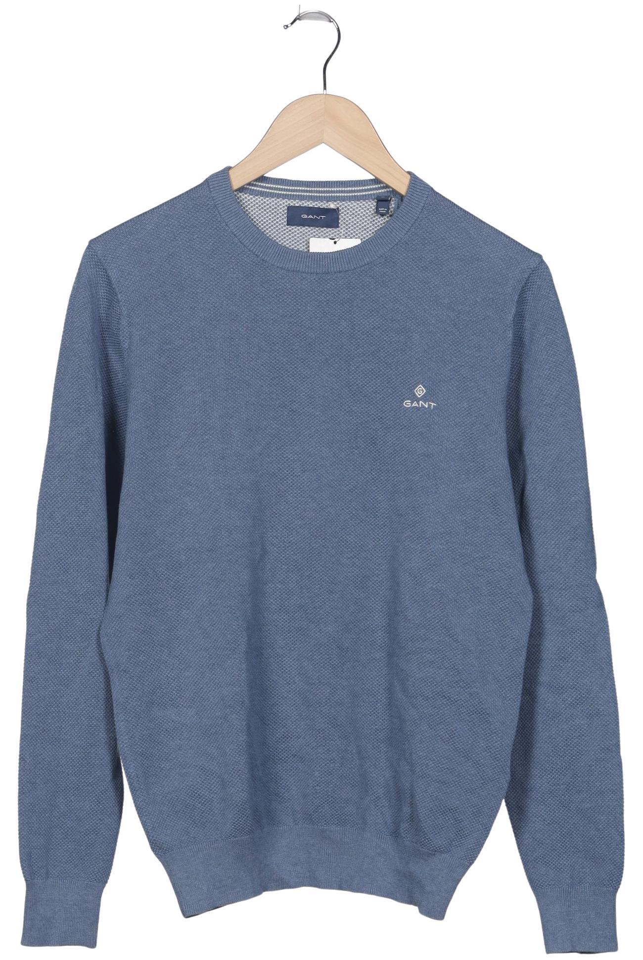 

Gant Herren Pullover, blau, Gr. 48