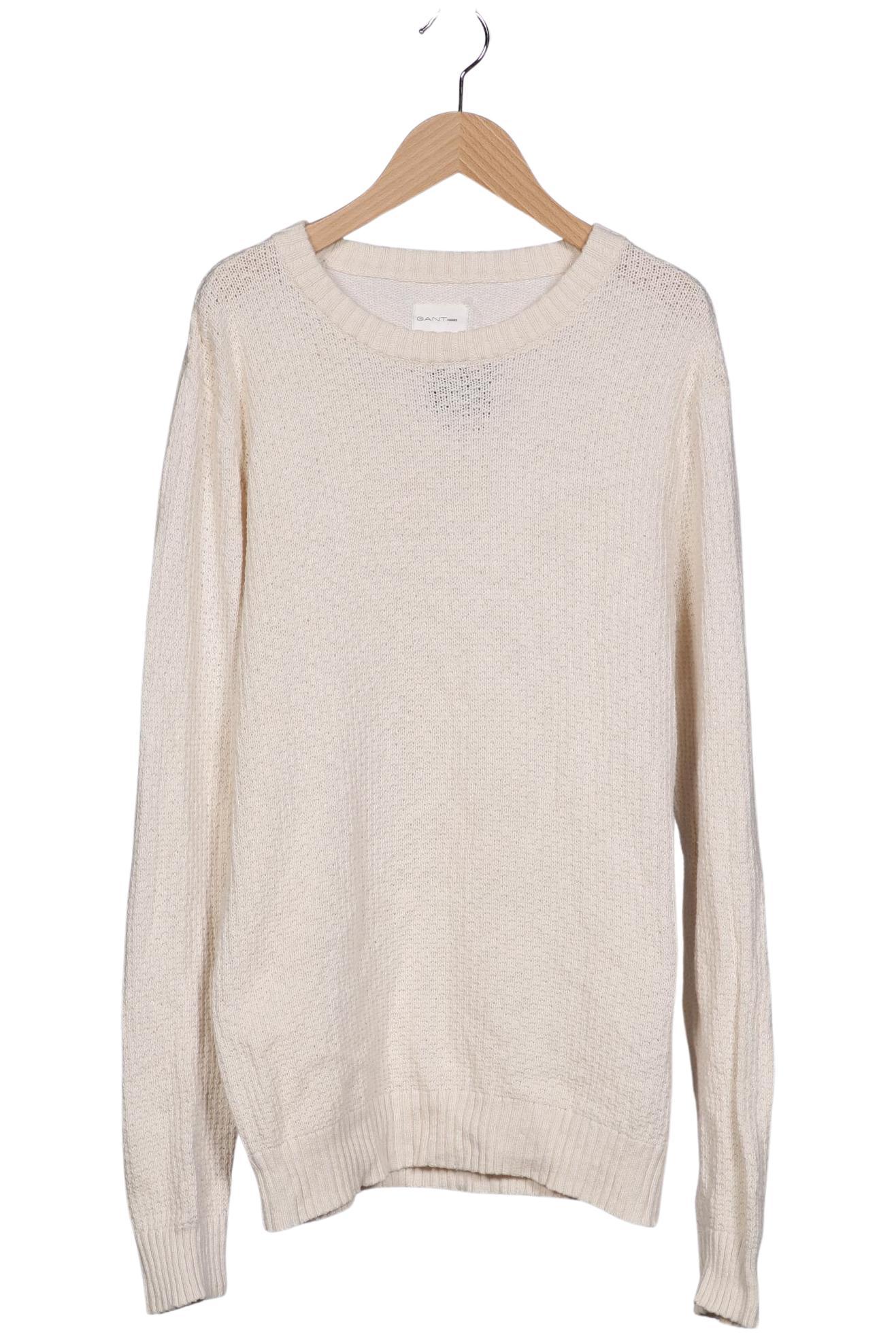 

Gant Herren Pullover, weiß, Gr. 48