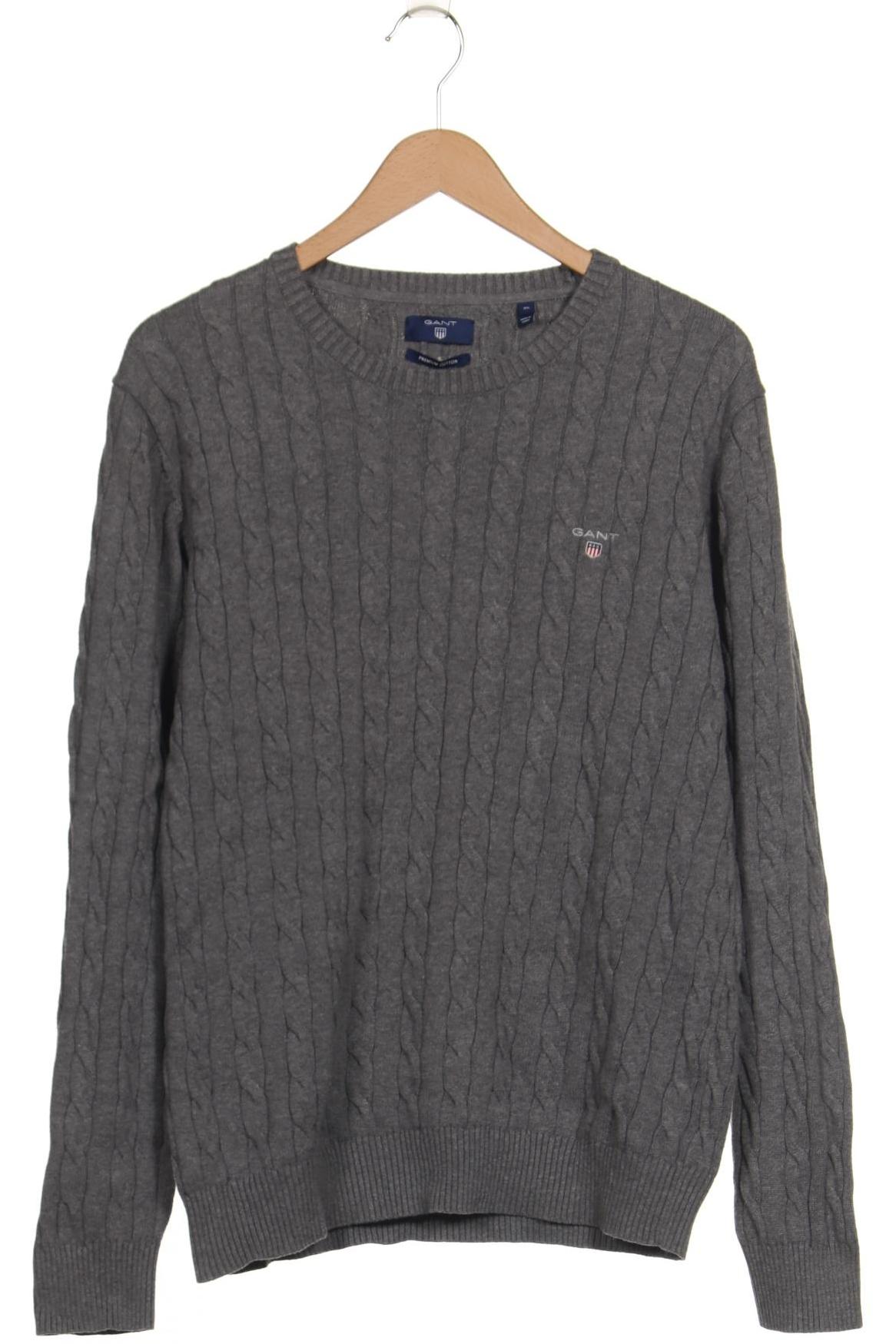 

Gant Herren Pullover, grau, Gr. 54