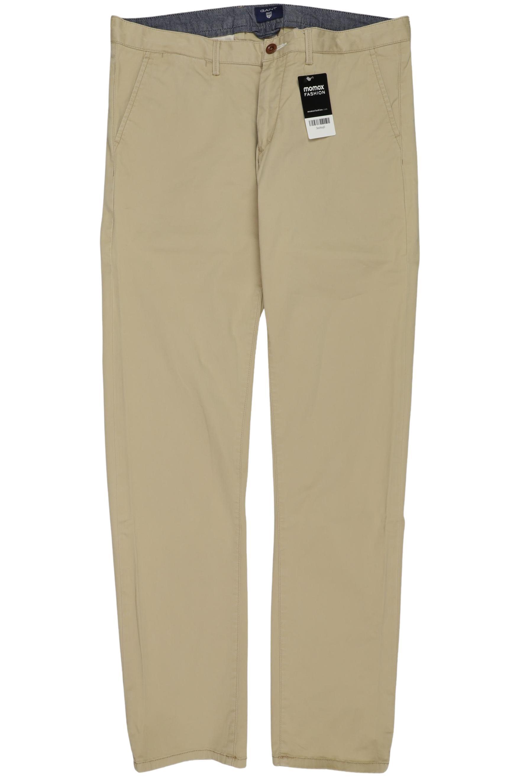 

Gant Herren Stoffhose, beige, Gr. 33