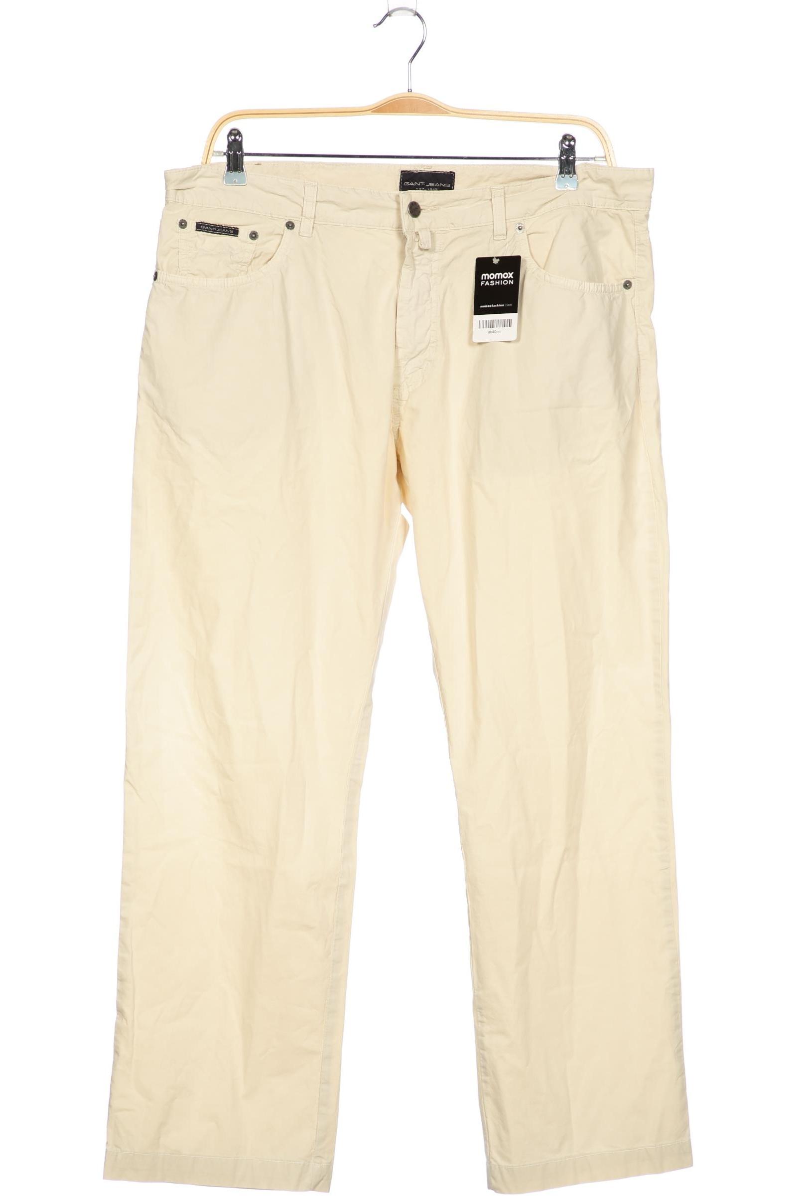 

Gant Herren Stoffhose, cremeweiß, Gr. 38