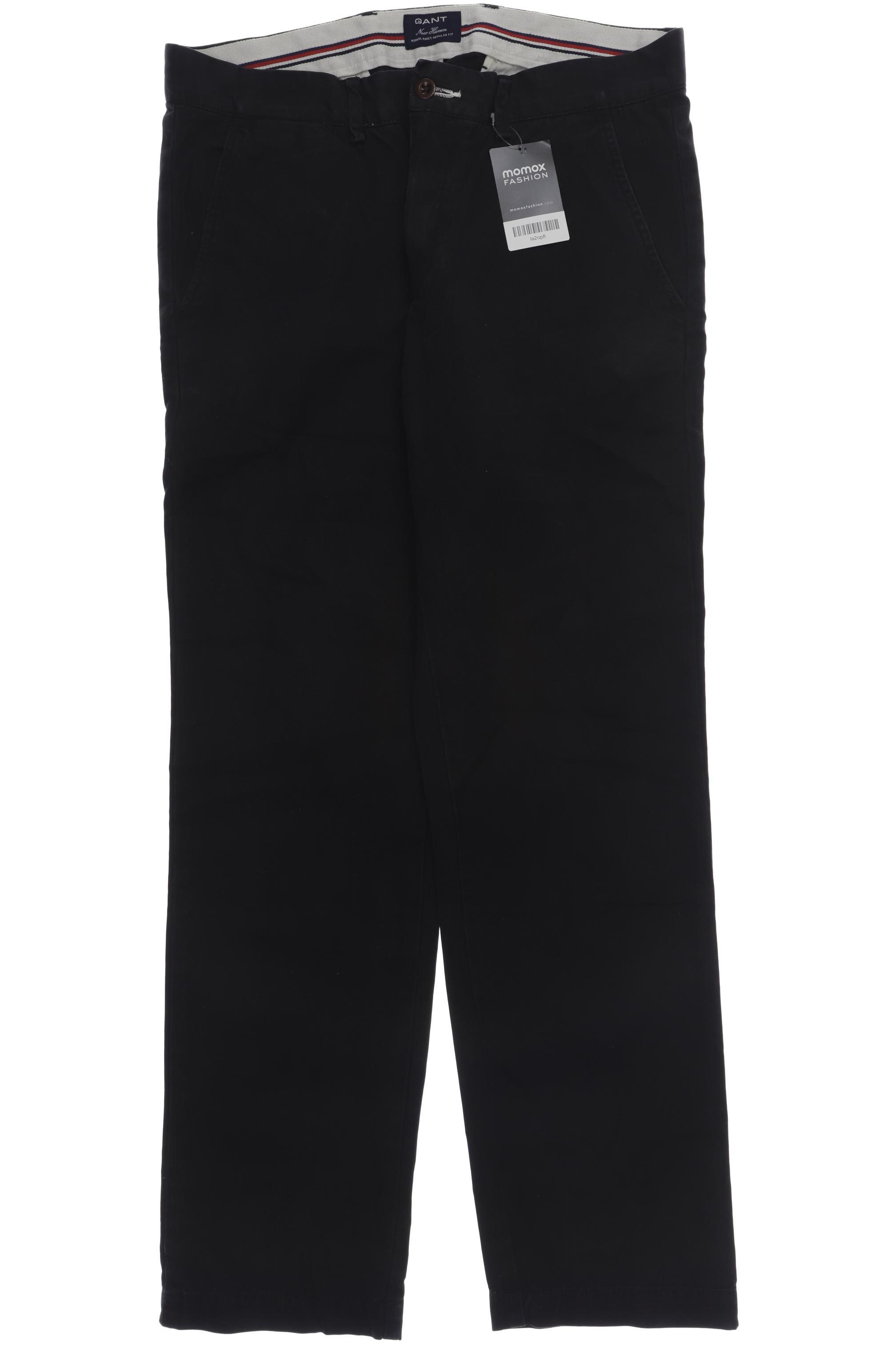 

GANT Herren Stoffhose, schwarz