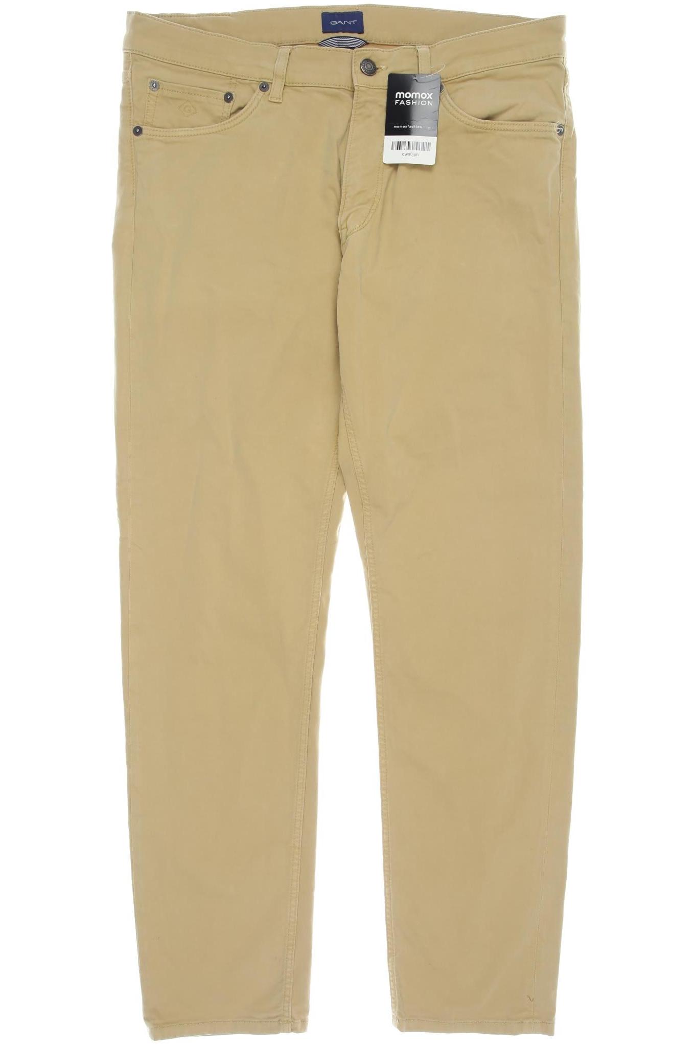 

Gant Herren Stoffhose, beige, Gr. 33