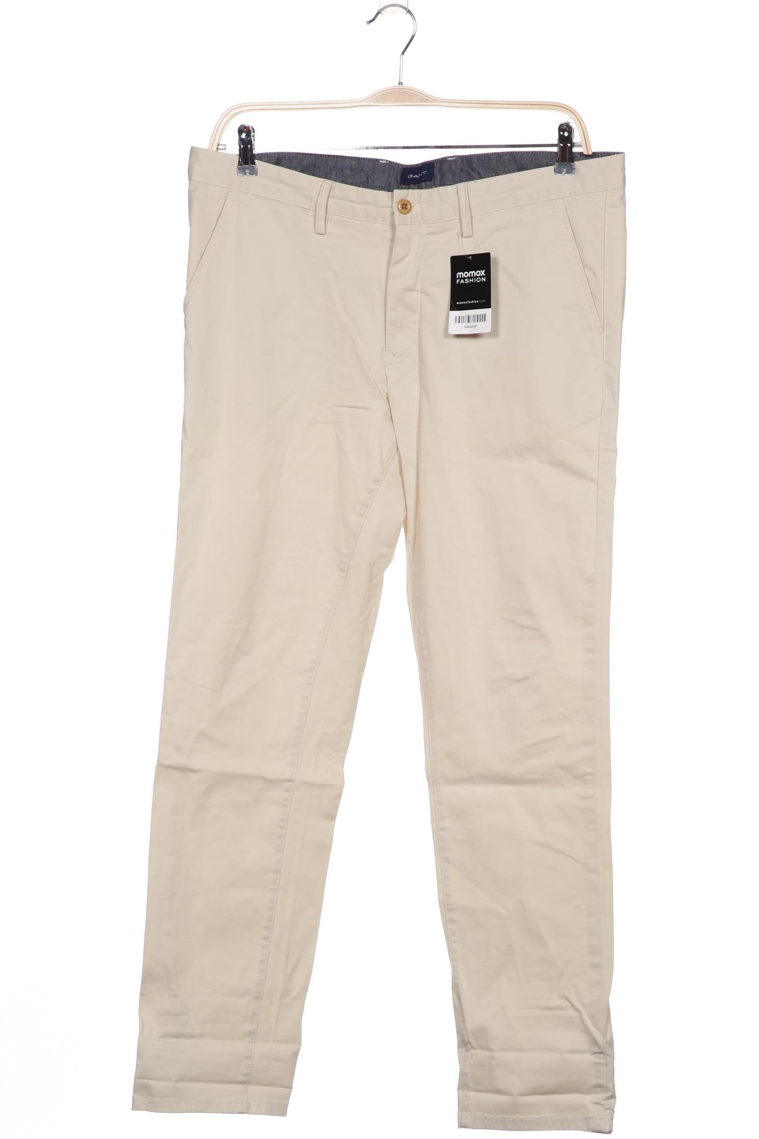 

Gant Herren Stoffhose, cremeweiß, Gr. 36