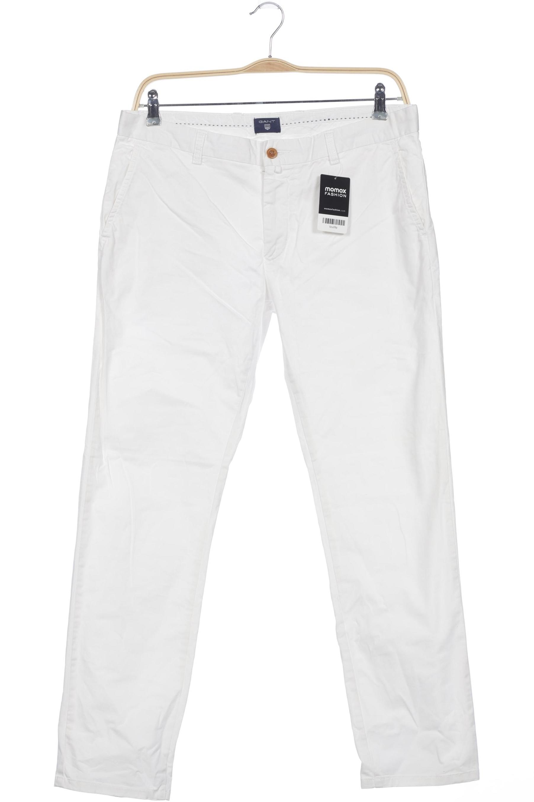 

Gant Herren Stoffhose, weiß, Gr. 35