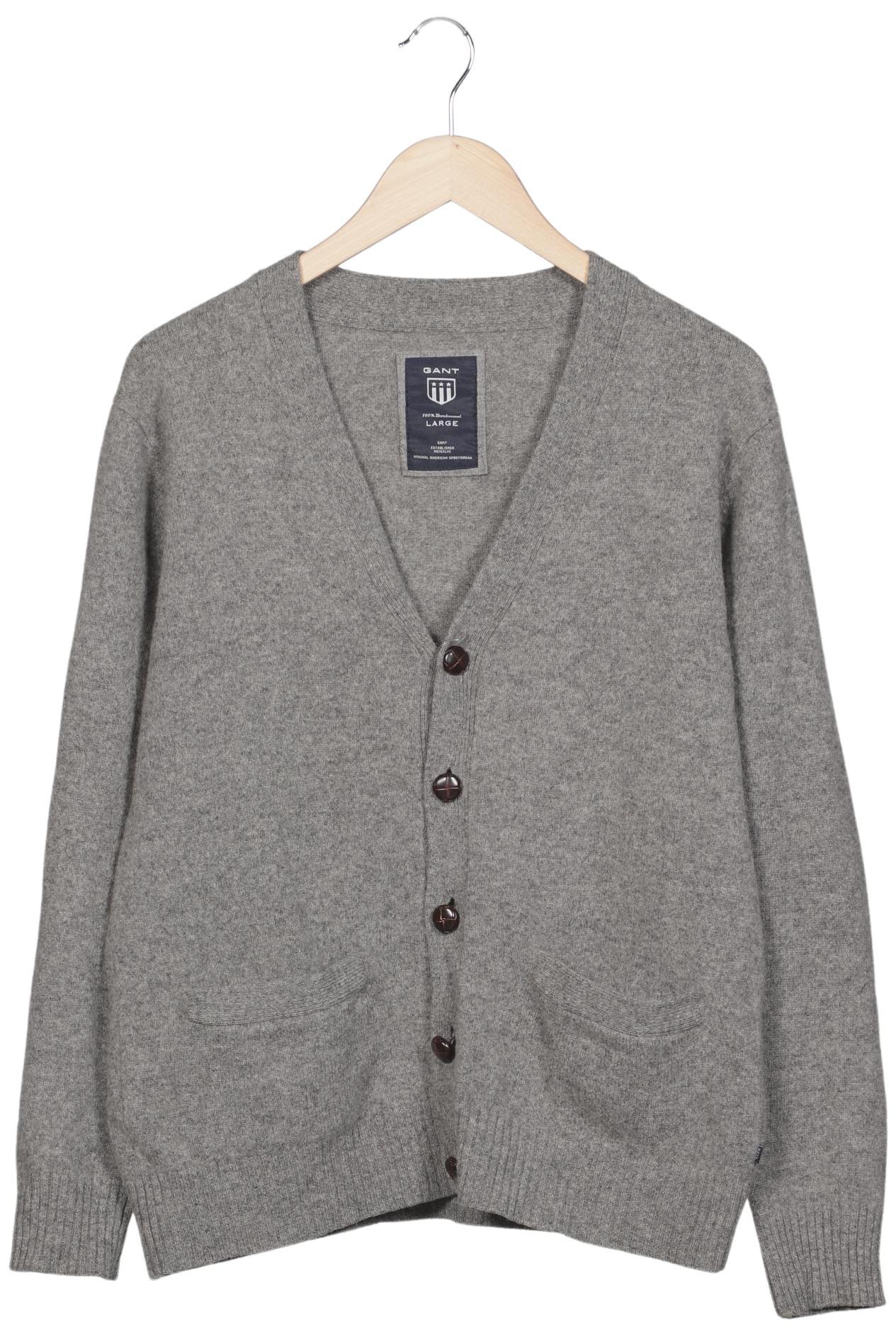 

Gant Herren Strickjacke, grau, Gr. 52
