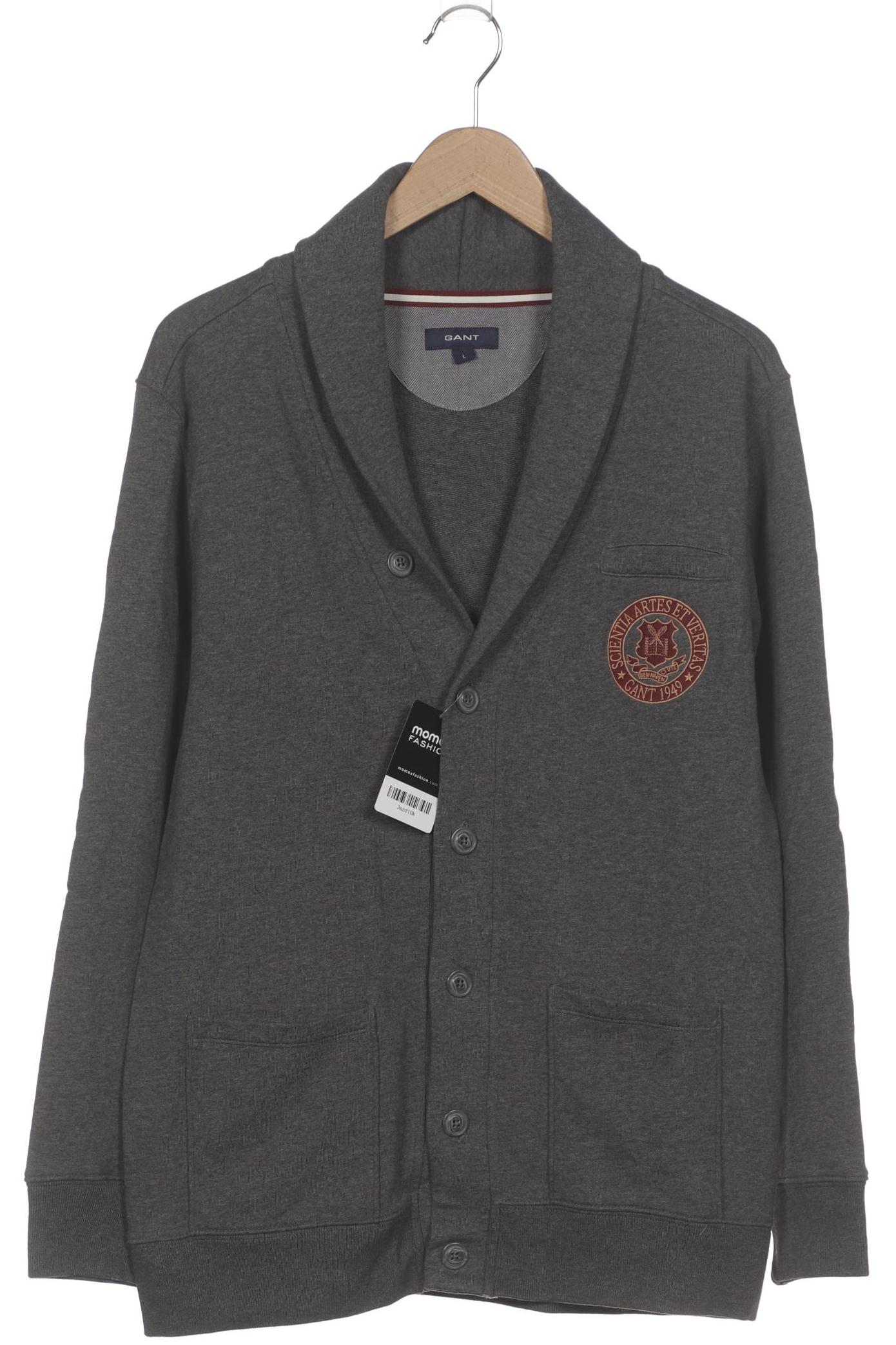 

Gant Herren Strickjacke, grau, Gr. 52