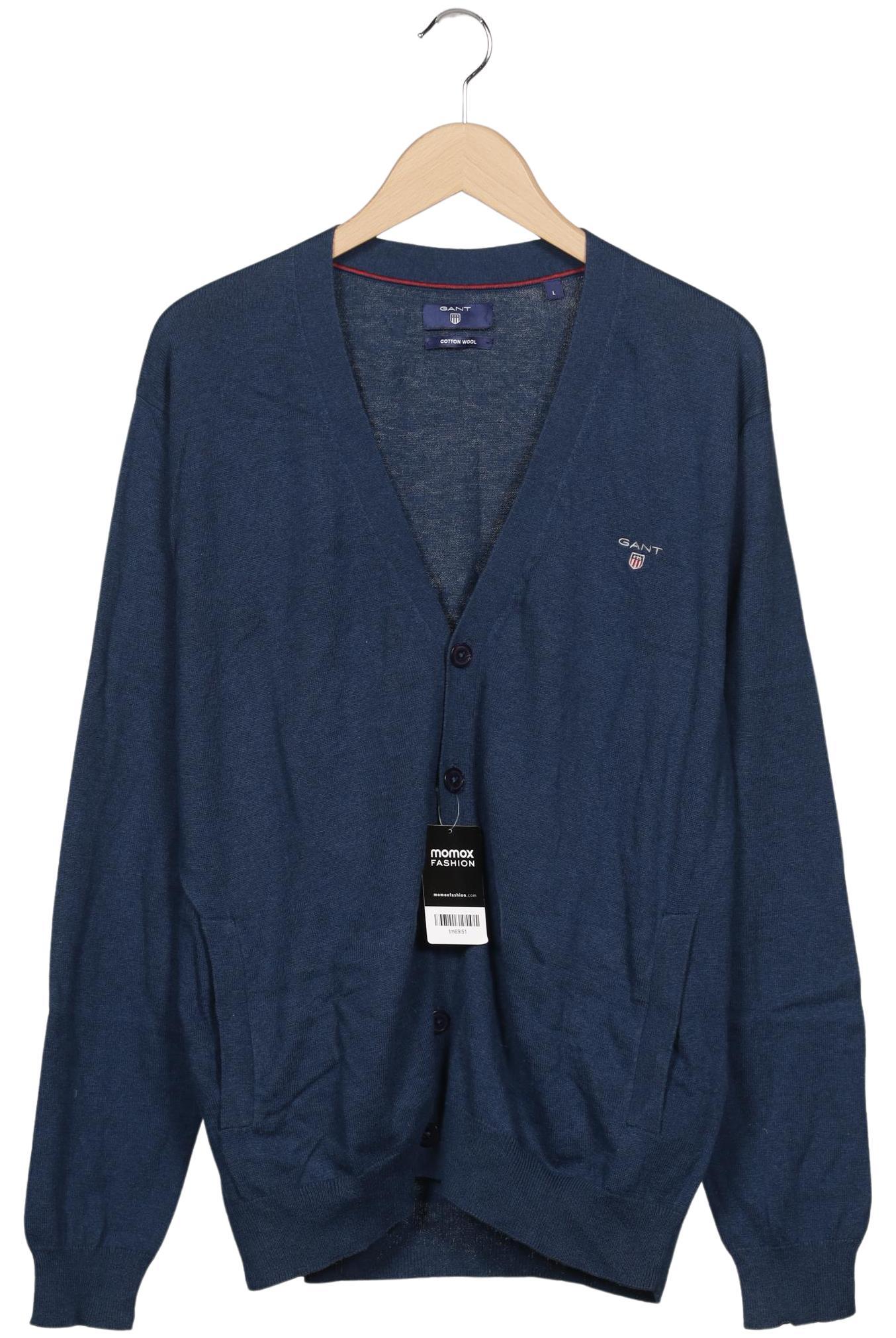 

Gant Herren Strickjacke, marineblau, Gr. 52