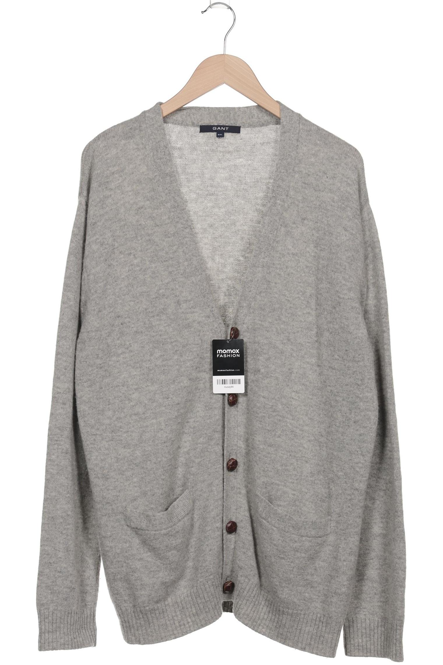 

Gant Herren Strickjacke, grau, Gr. 56