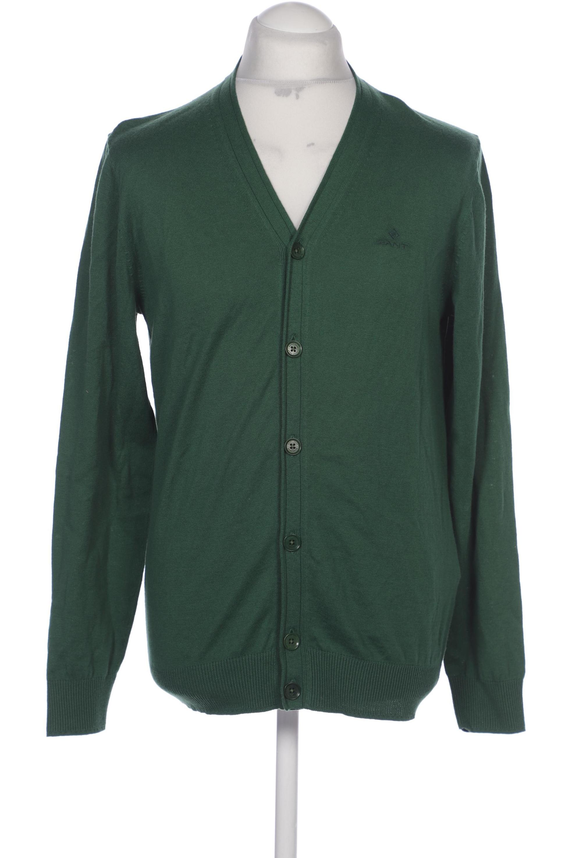 

Gant Herren Strickjacke, grün, Gr. 48