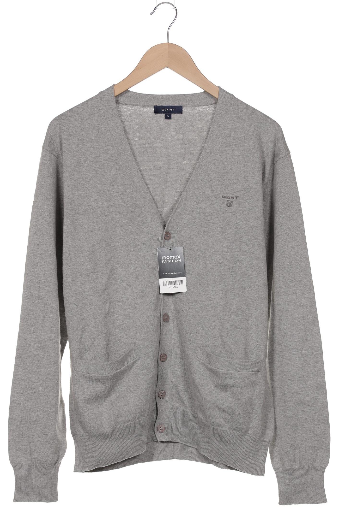 

Gant Herren Strickjacke, grau, Gr. 52