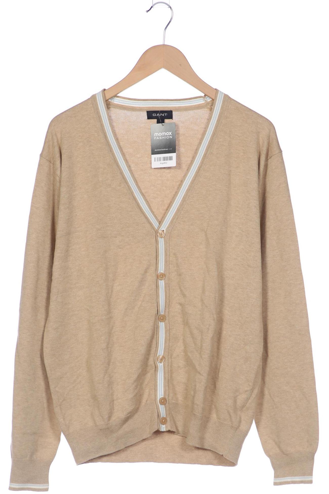 

Gant Herren Strickjacke, beige, Gr. 52