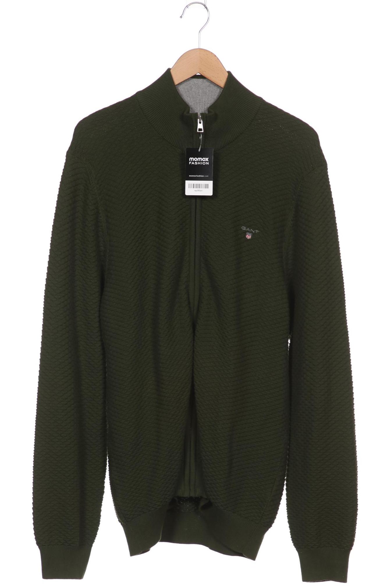 

Gant Herren Strickjacke, grün, Gr. 54