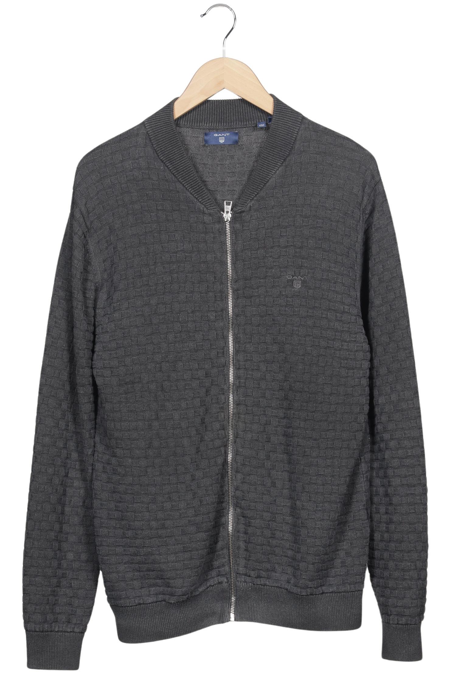 

Gant Herren Strickjacke, grau, Gr. 52