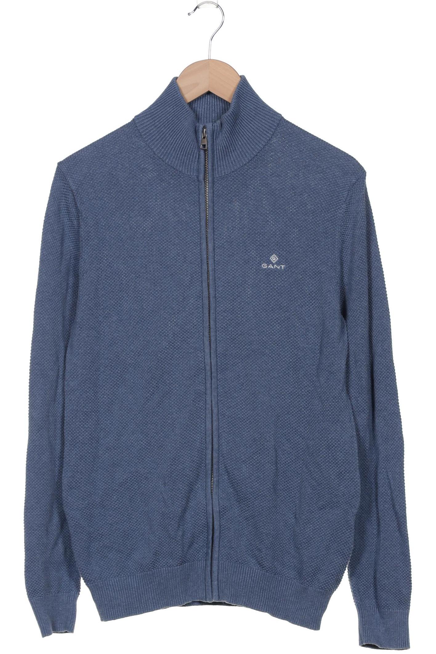 

Gant Herren Strickjacke, blau, Gr. 48