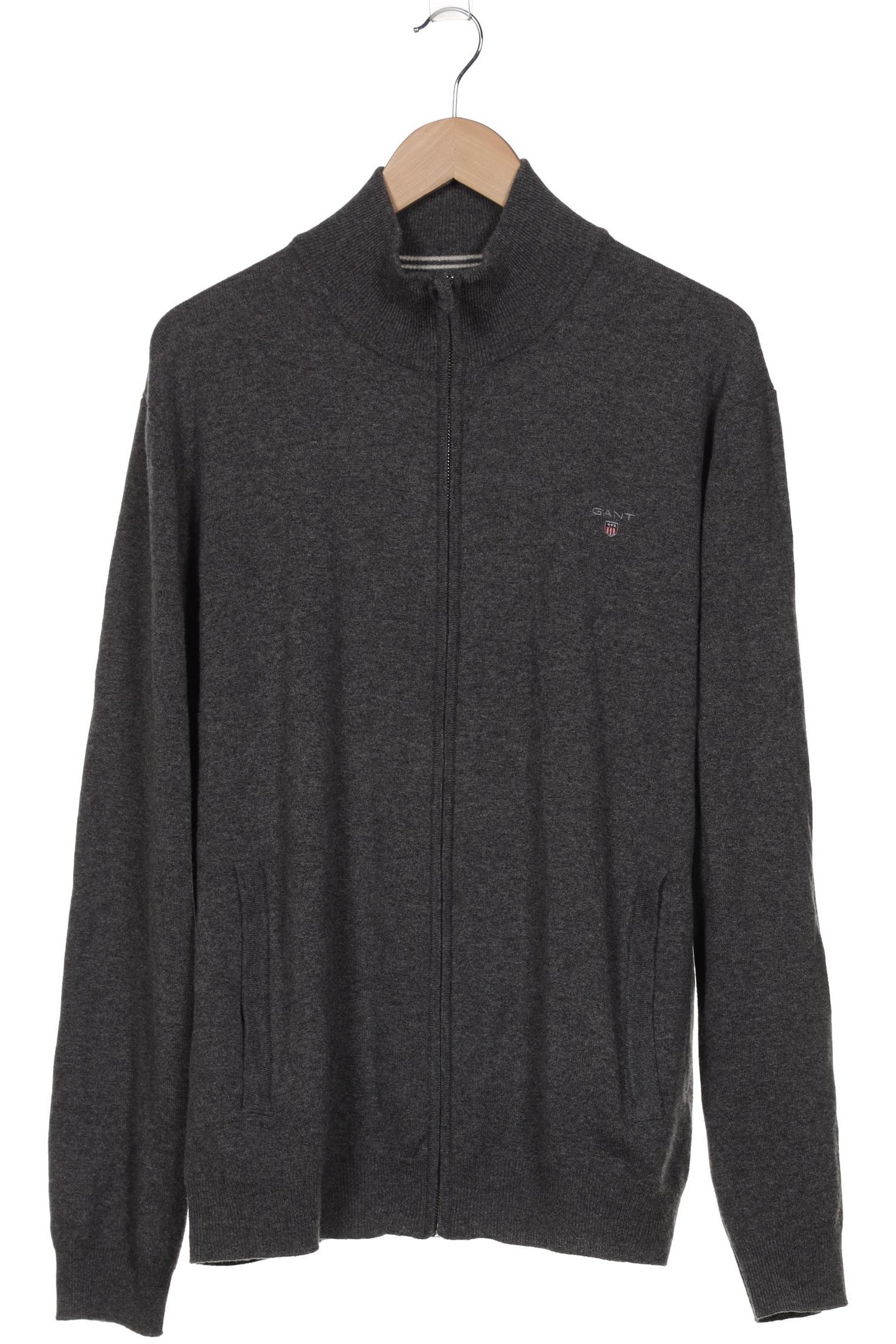 

Gant Herren Strickjacke, grau, Gr. 56