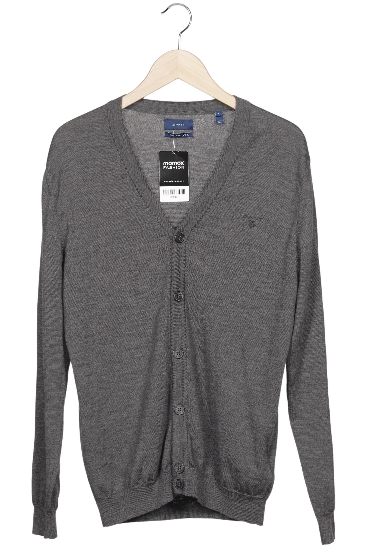 

Gant Herren Strickjacke, grau, Gr. 52