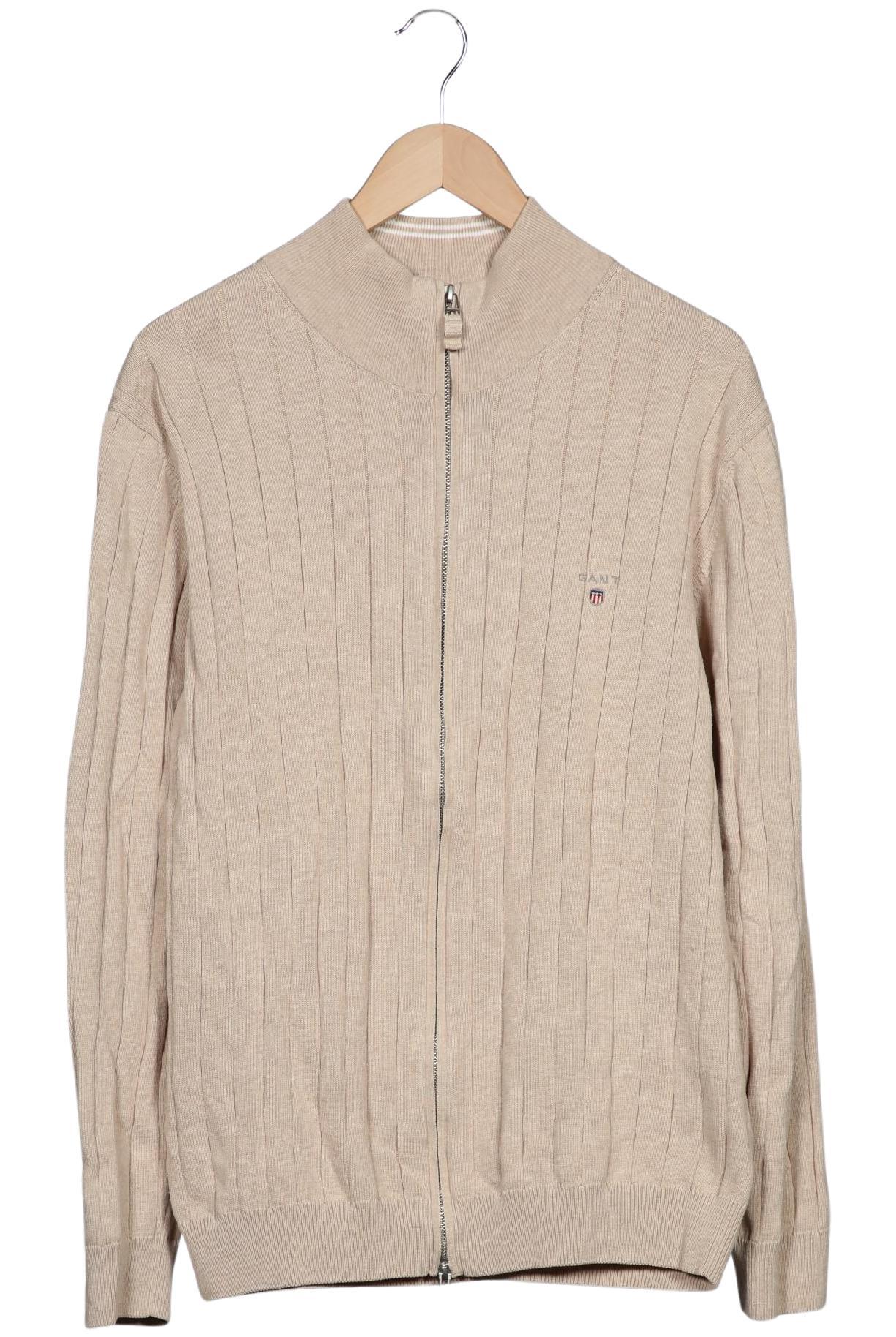 

Gant Herren Strickjacke, beige, Gr. 54