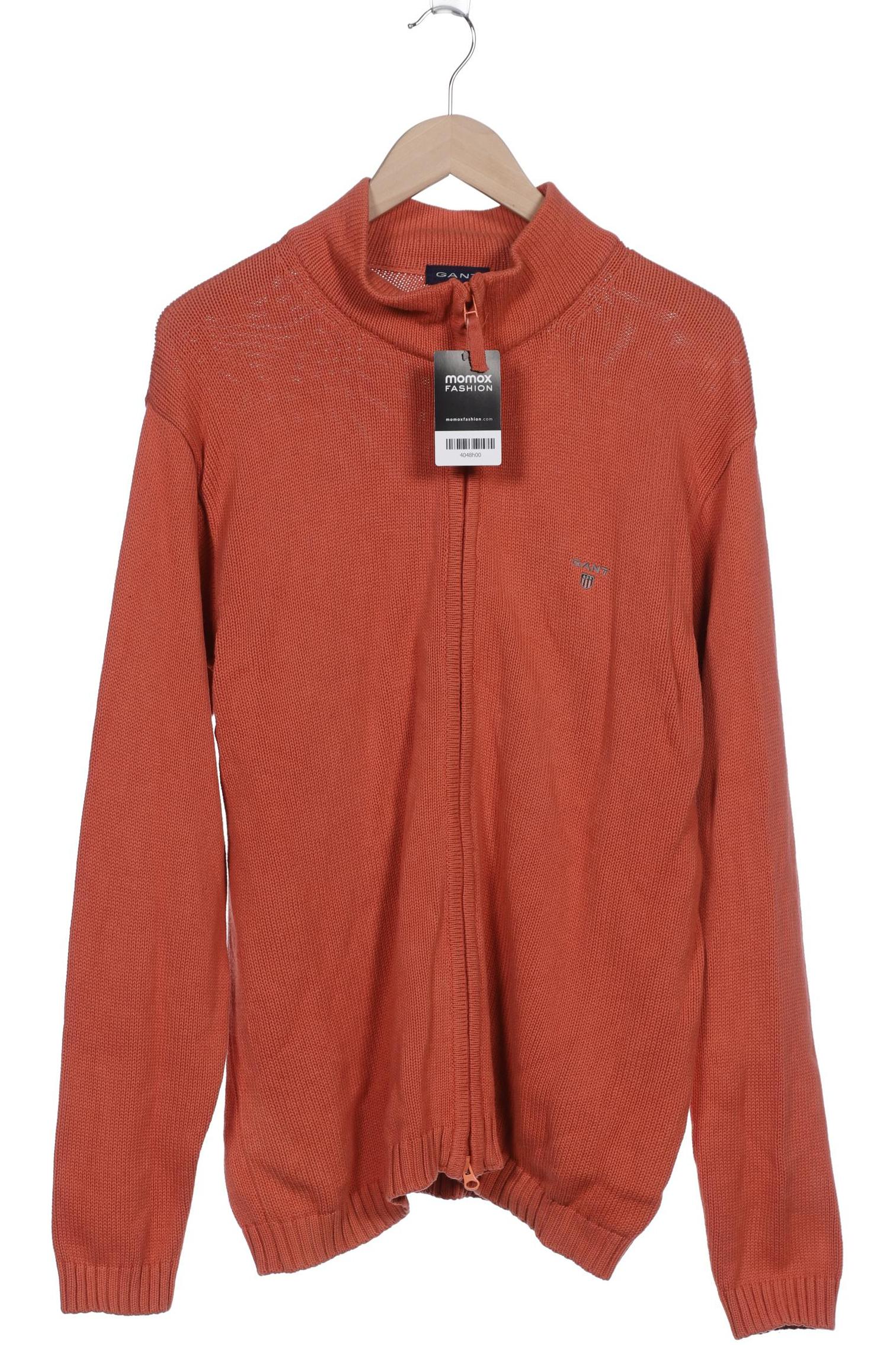 

Gant Herren Strickjacke, orange, Gr. 52