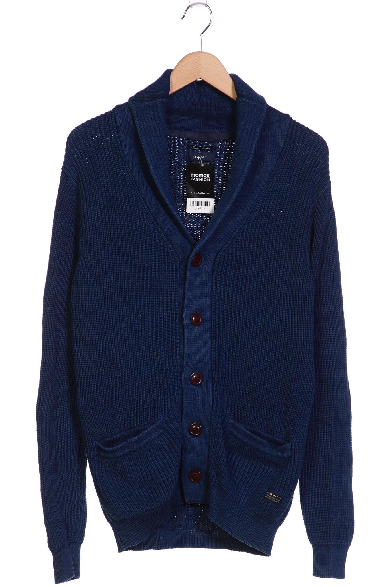 

Gant Herren Strickjacke, blau, Gr. 48
