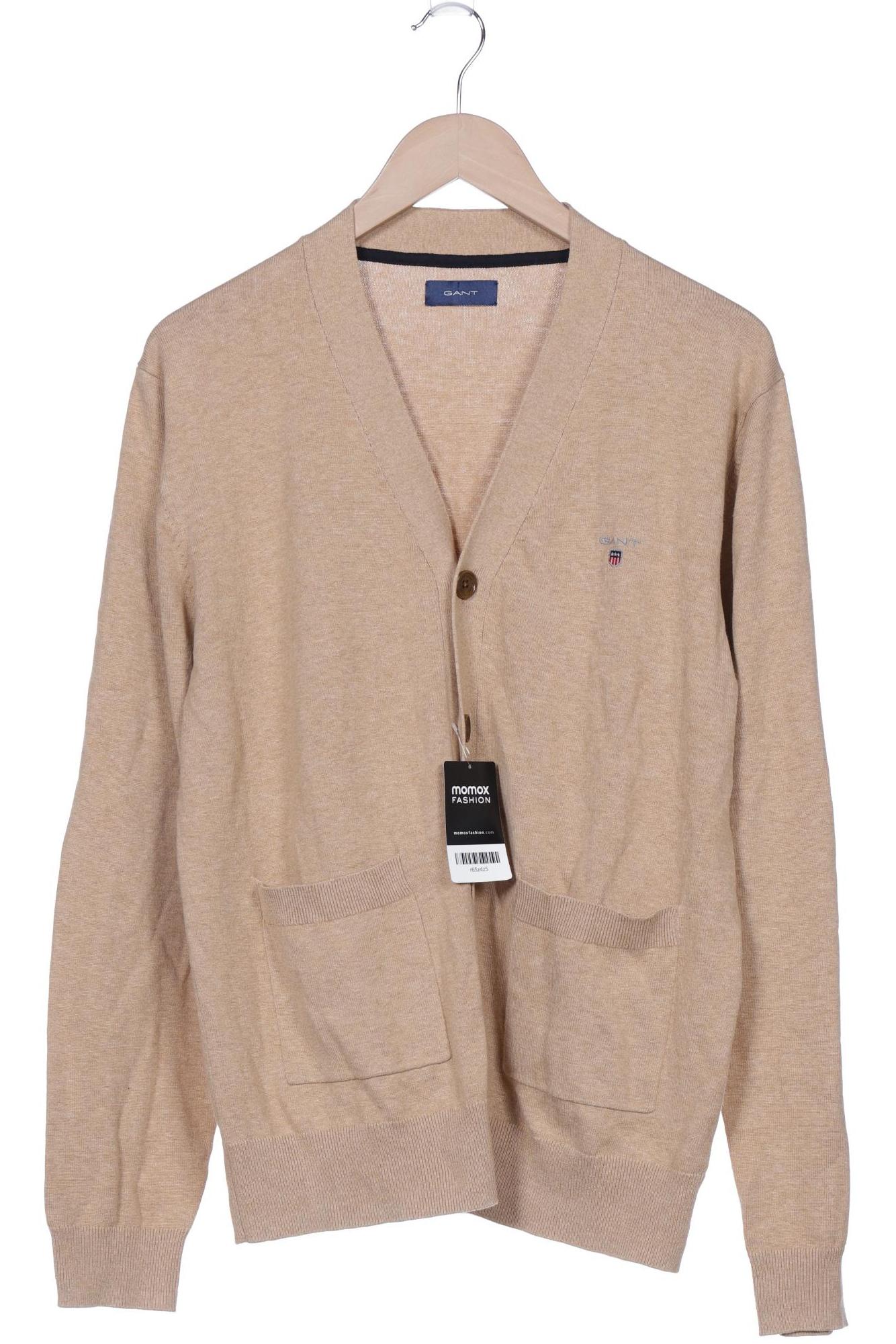 

Gant Herren Strickjacke, beige, Gr. 48