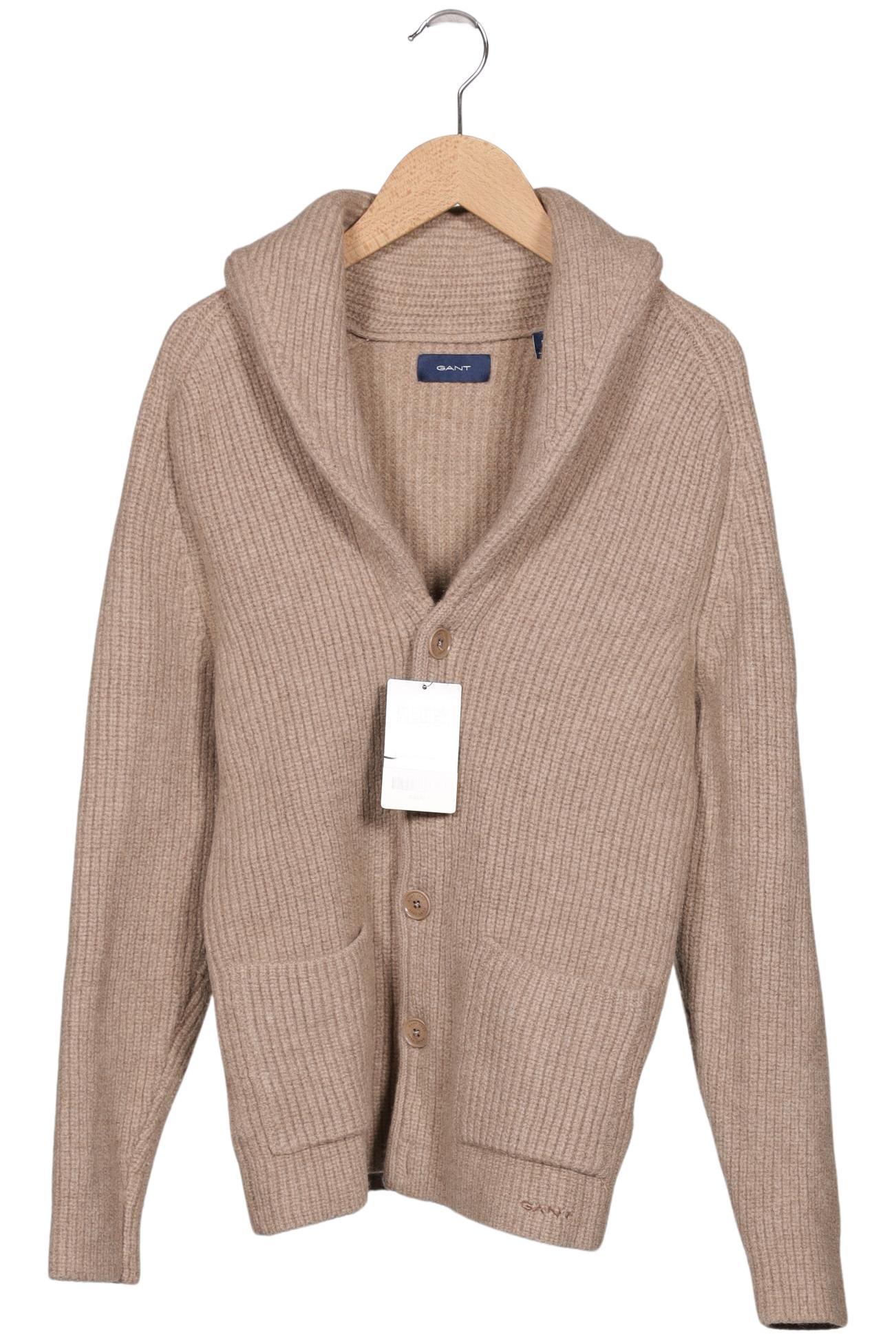 

Gant Herren Strickjacke, beige, Gr. 46