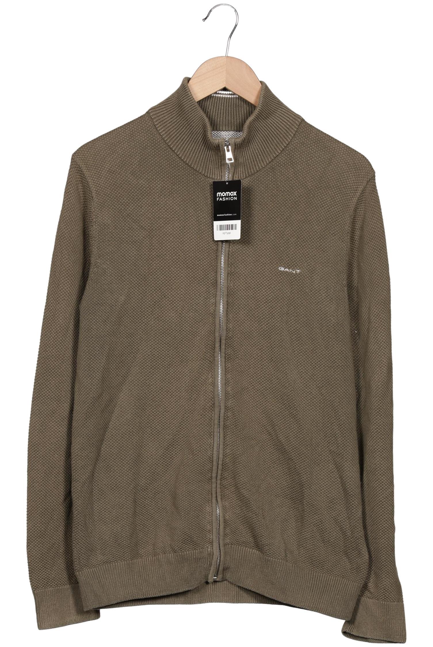 

Gant Herren Strickjacke, grün, Gr. 46