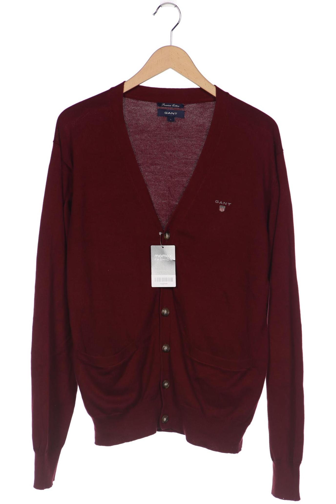 

GANT Herren Strickjacke, bordeaux