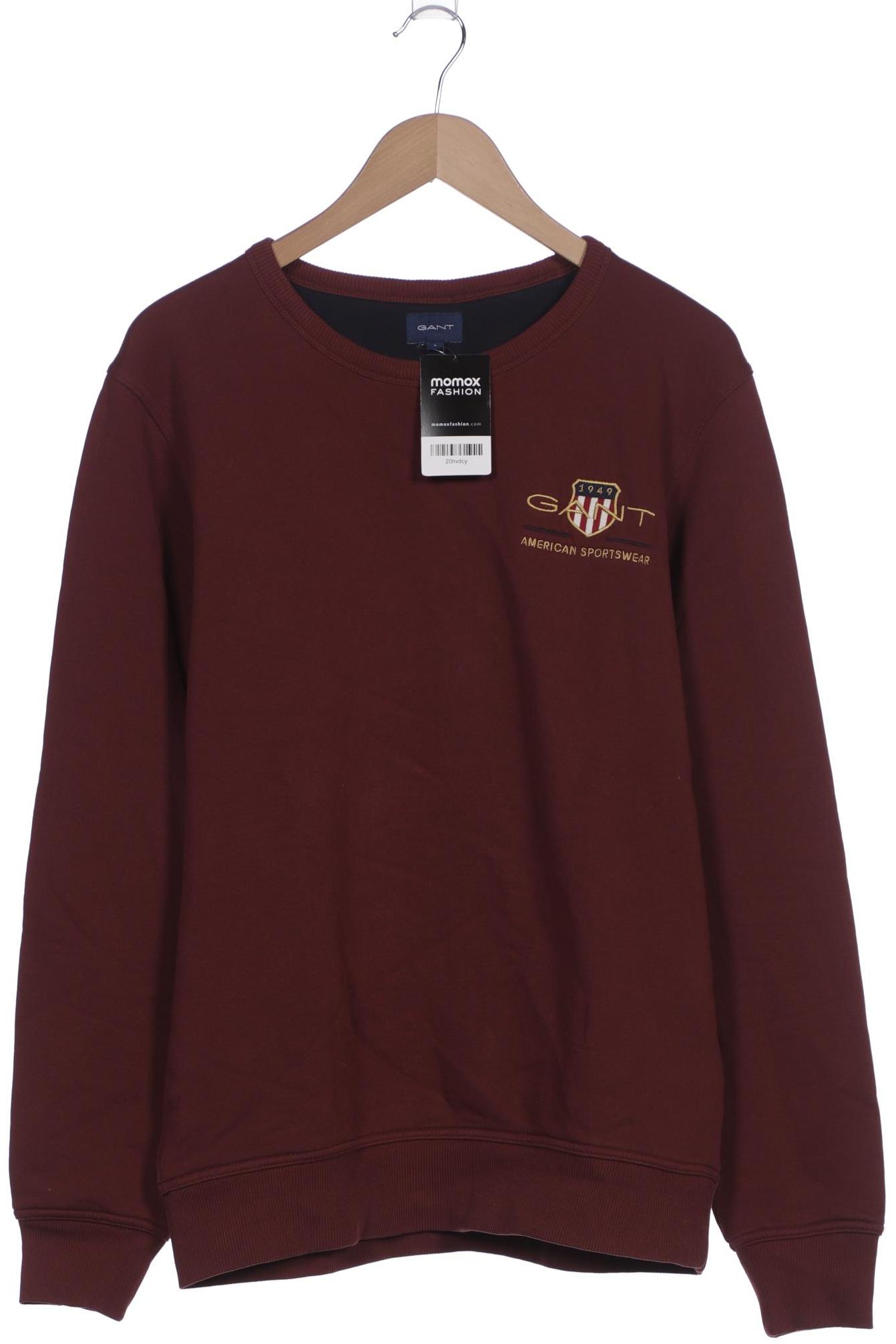 

Gant Herren Sweatshirt, bordeaux, Gr. 52